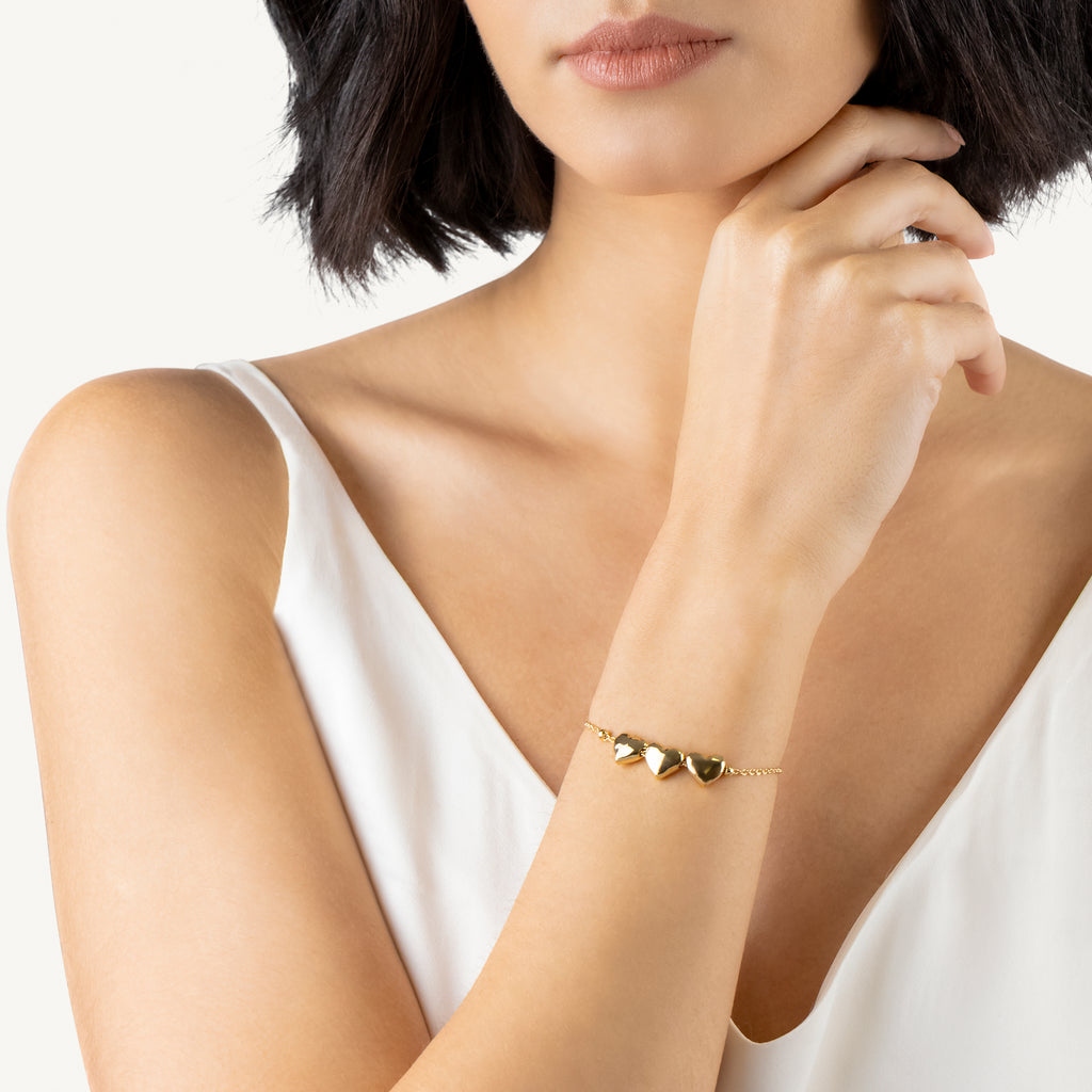 Love Lane - Heart Charm Bracelet