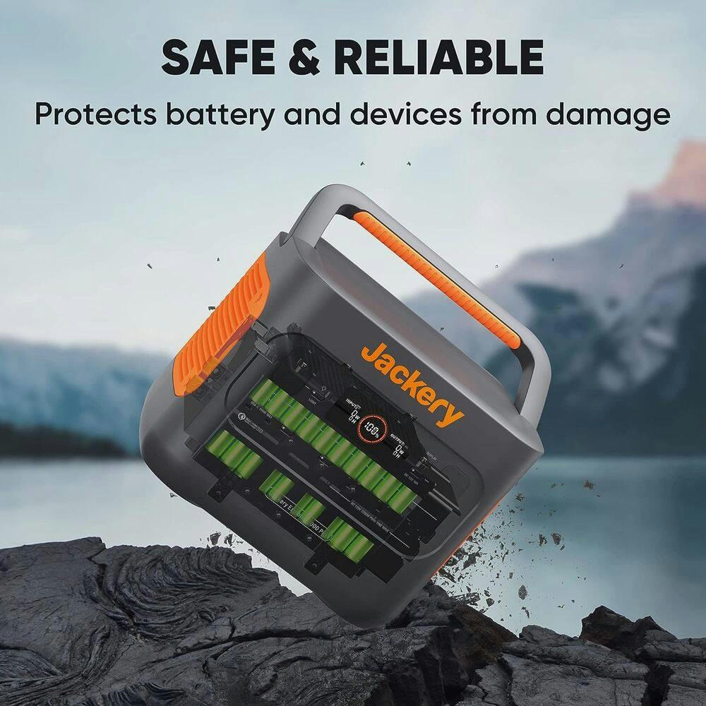 Jackery 2160Wh Portable Power Station & 100W Solar Panel bundle