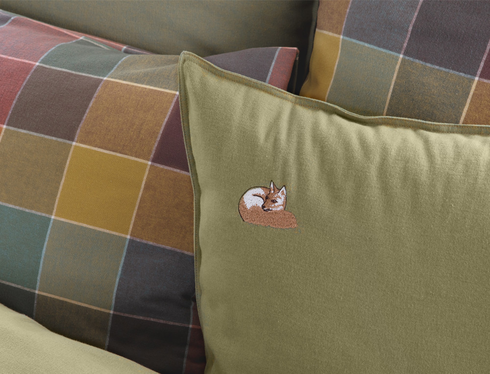 Linge de litDans les bois