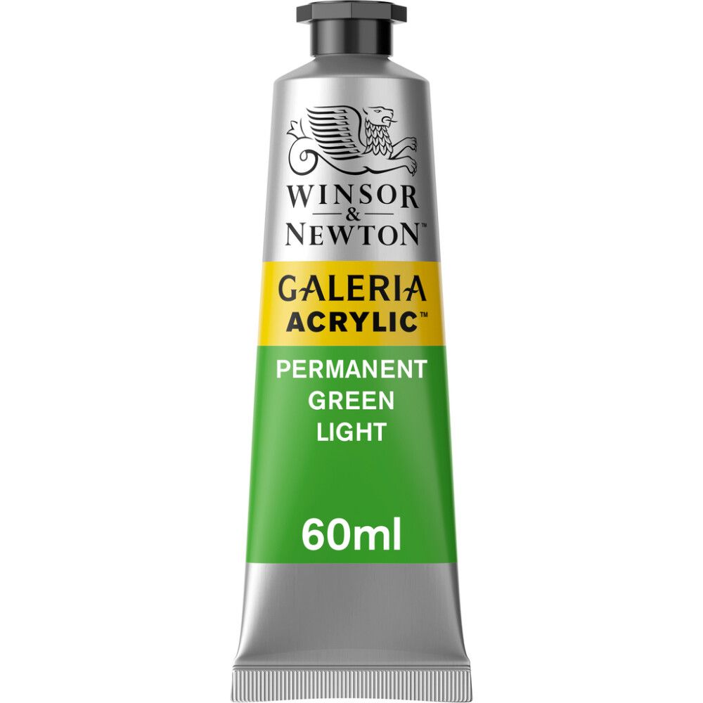 AKRYLFARGE COLART W&N GALERIA 483 60ML PERMANEN GRØNN