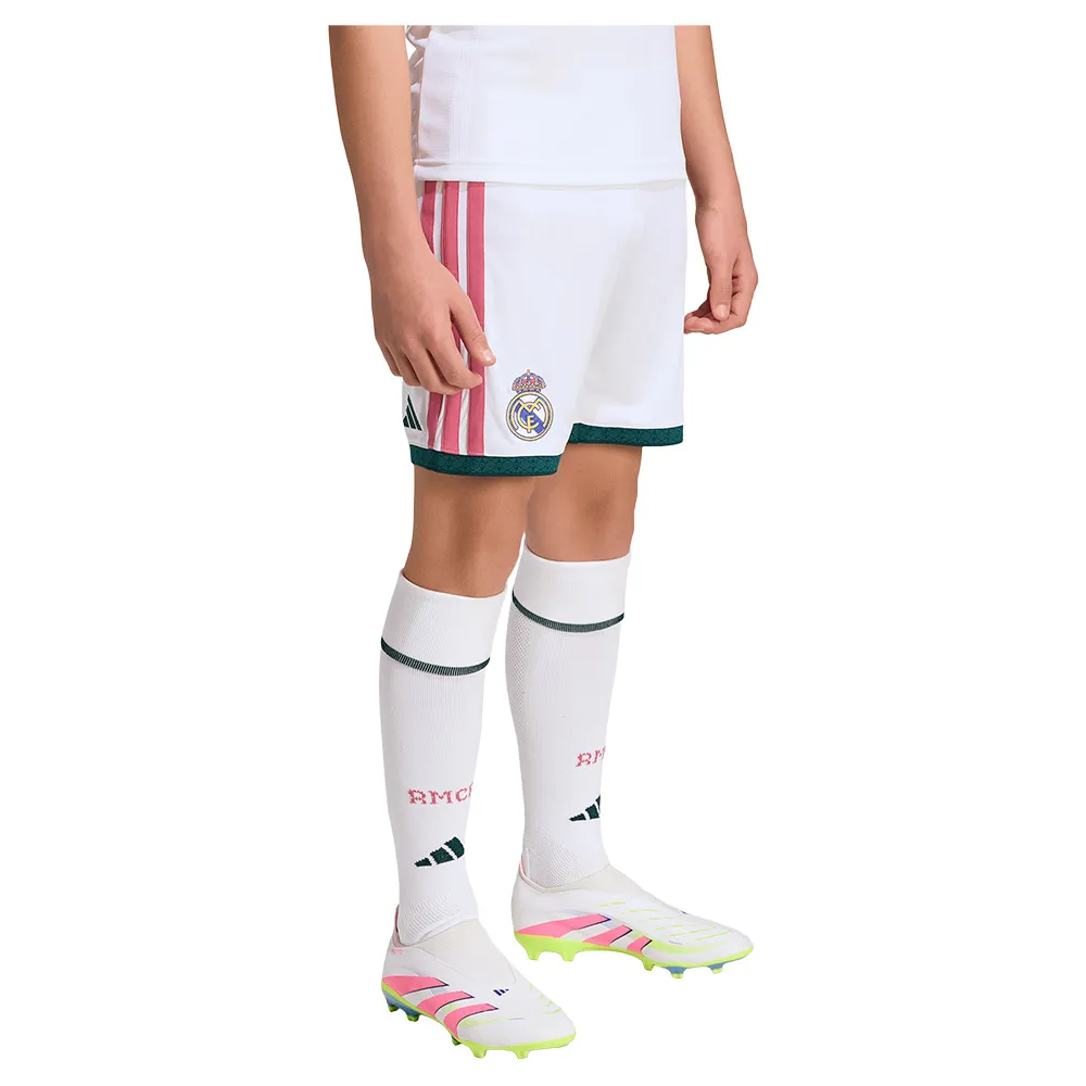 adidas Real Madrid 26/27 home junior shorts