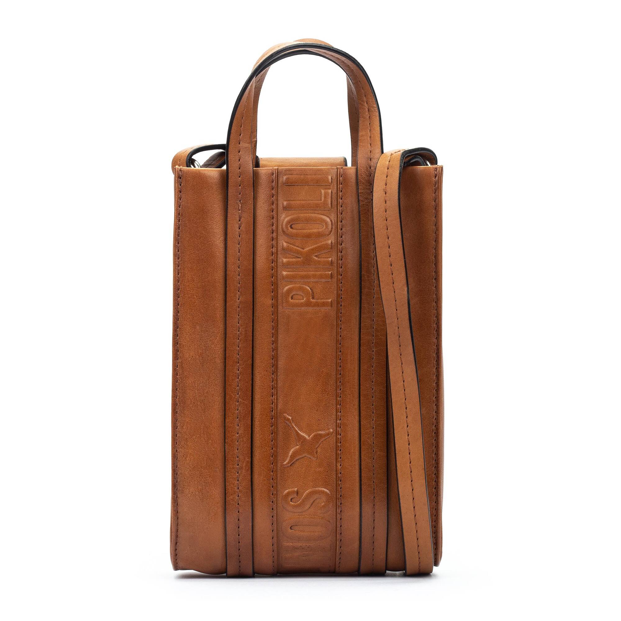 COMPLEMENTOS - Mini bolso para móvil de piel
