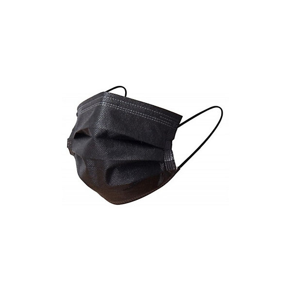 Masques chirurgicaux jetables 3 plis NOTRE SELECTION Type II R noir 50 pcs