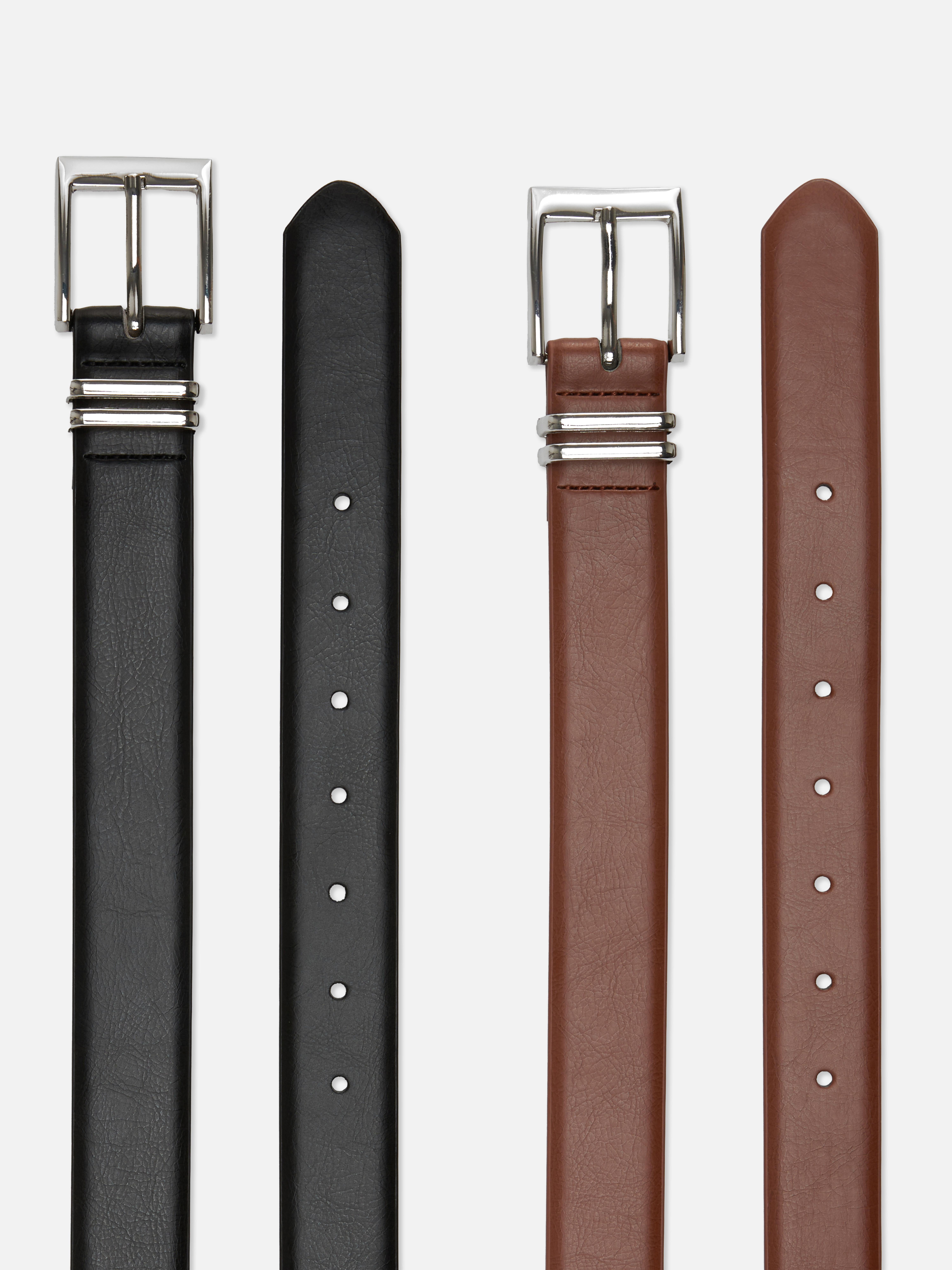 2-Pack Formal Belts