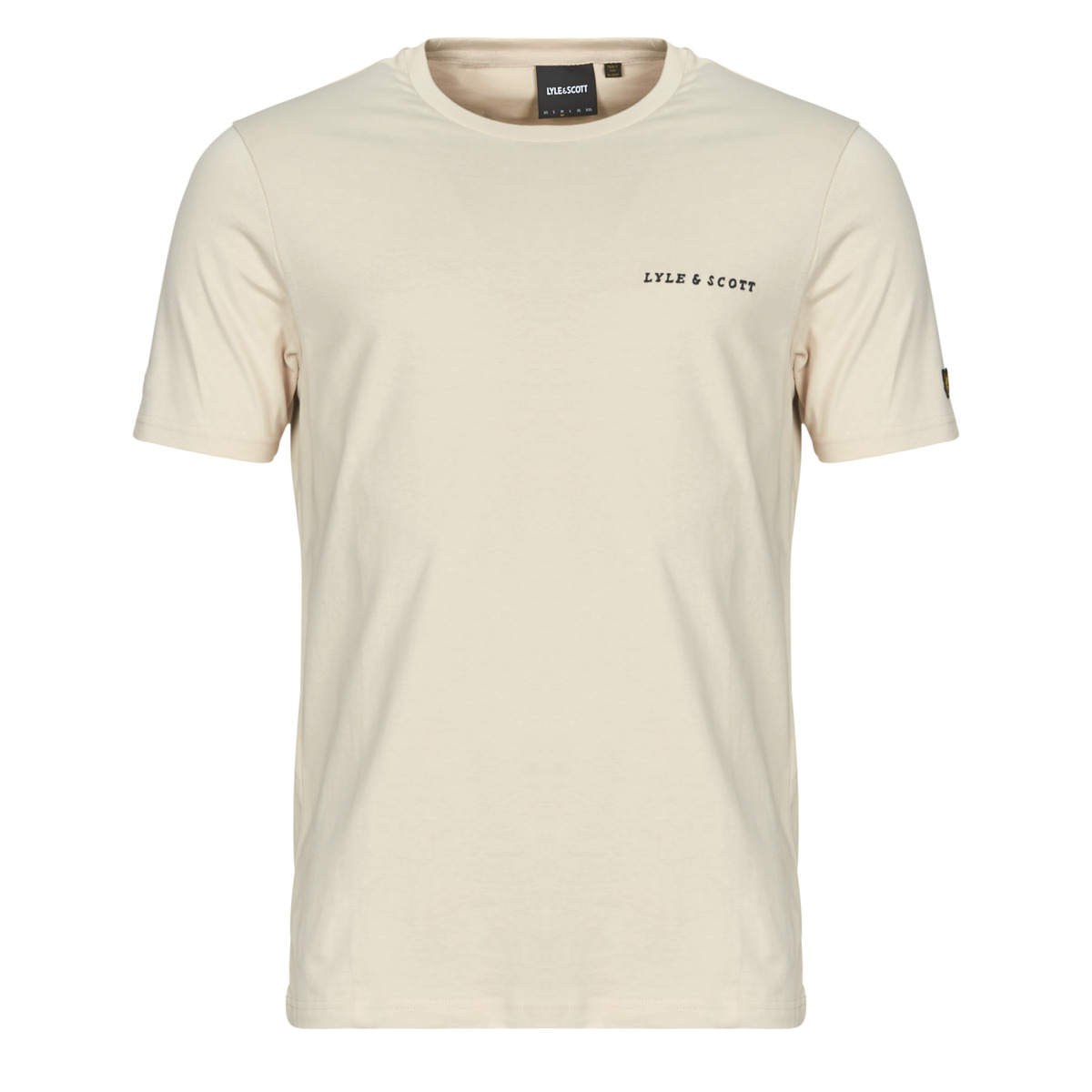 Lyle & Scott - Embroidered T-Shirt - Beige