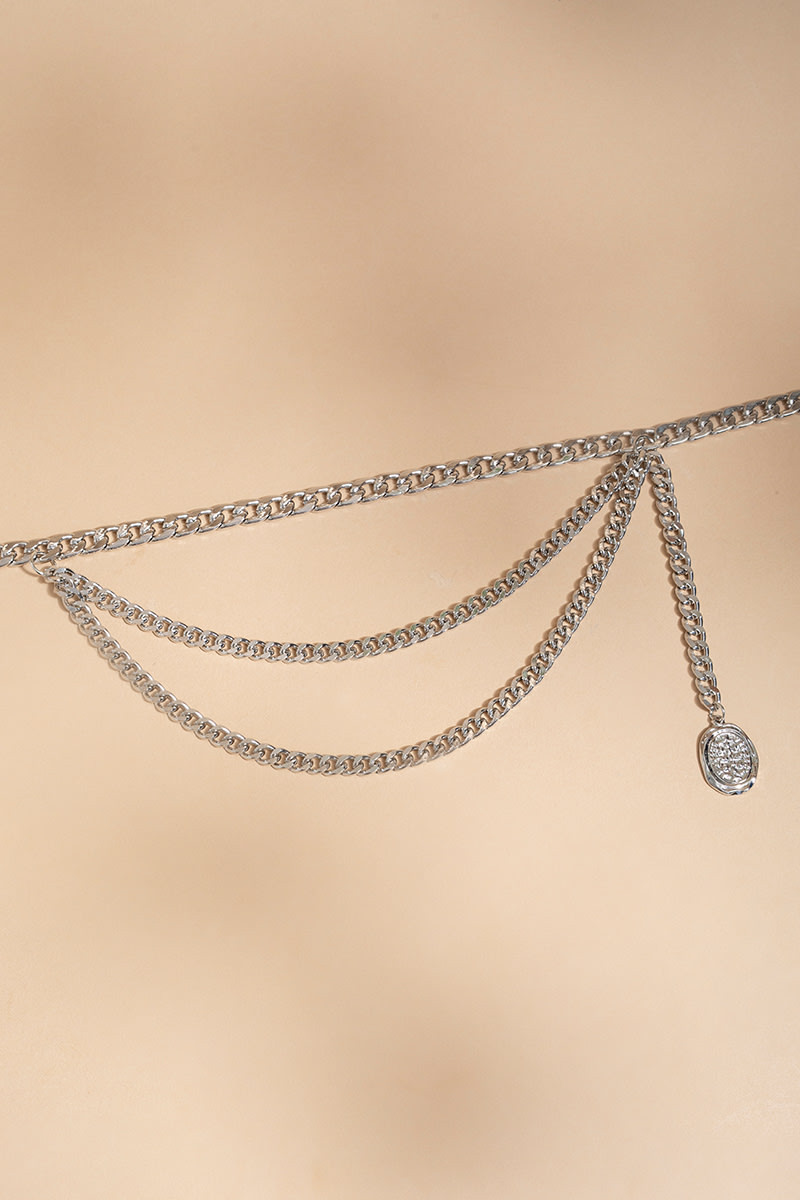 Gena Triple Chain Belt