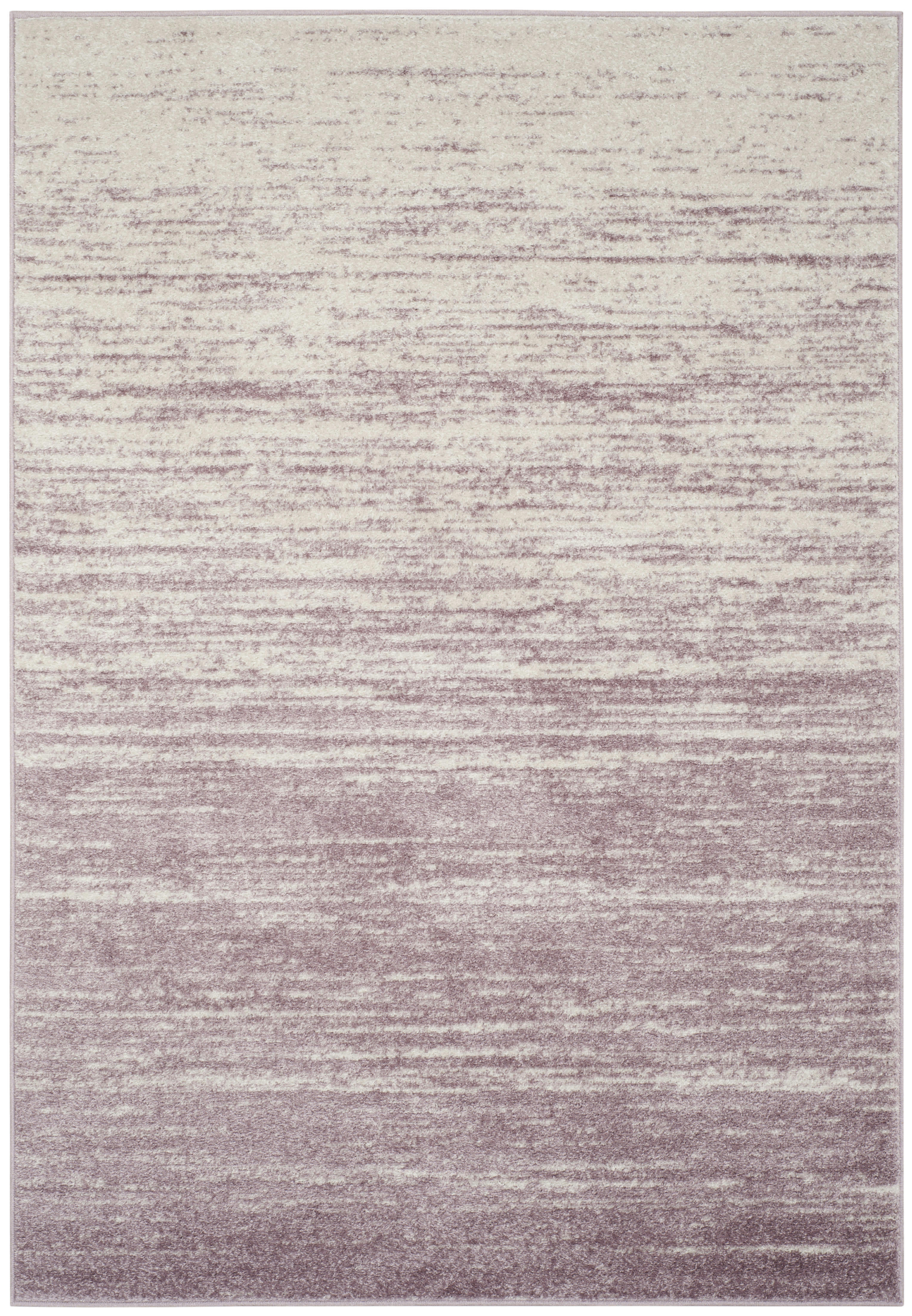 ADIRONDACK - Tapis de salon interieur en crème & violet, 183 x 274 cm