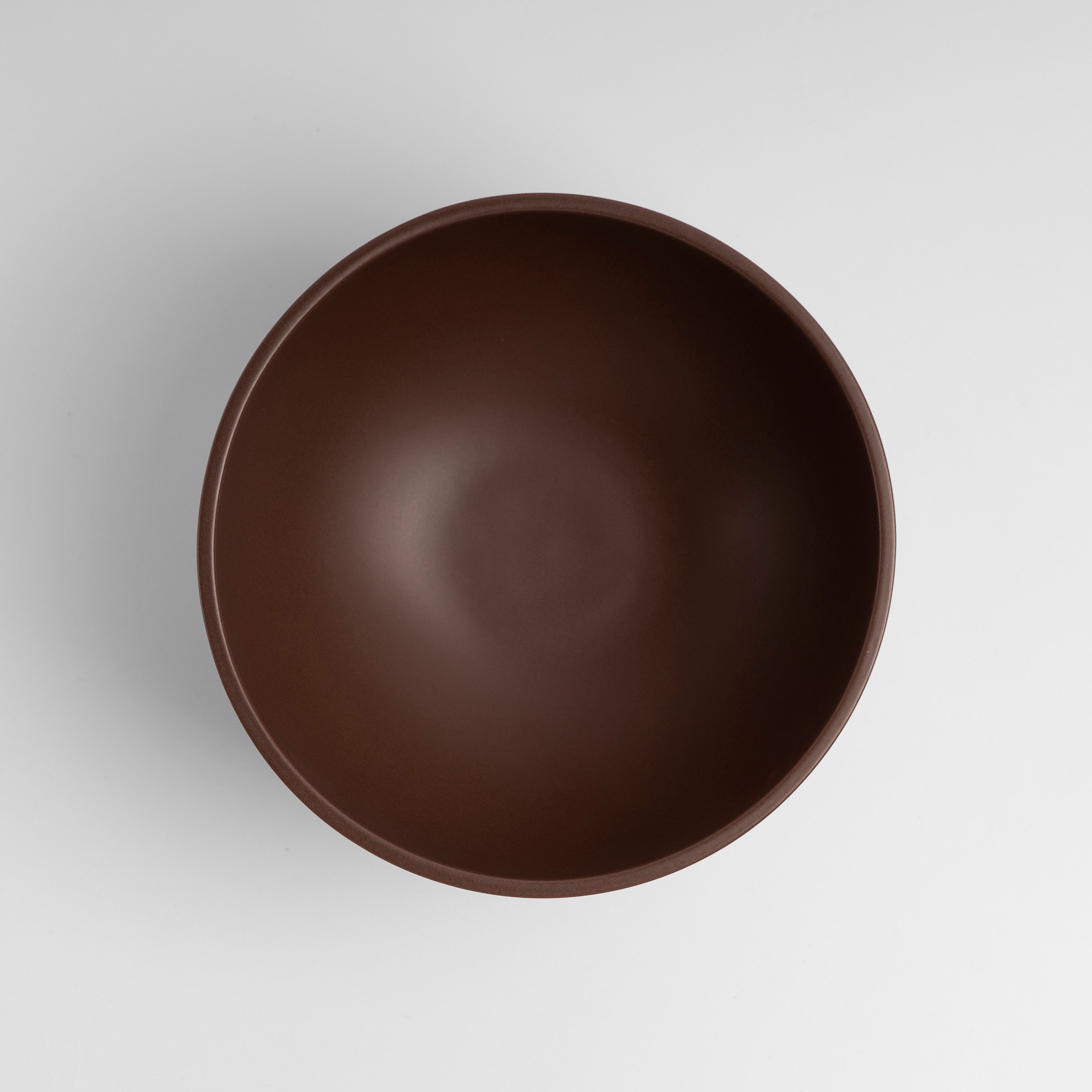 Large Chocolate Statement Pedestal Bowl