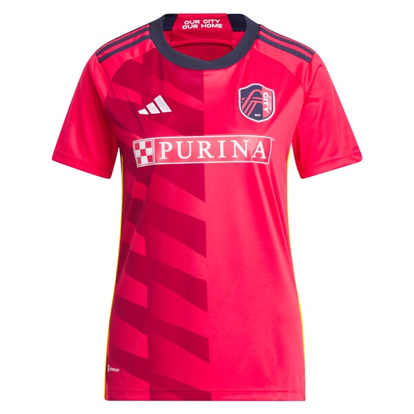 Eduard Löwen St. Louis City SC adidas Women's 2024 CITY Kit Replica Jersey - Red