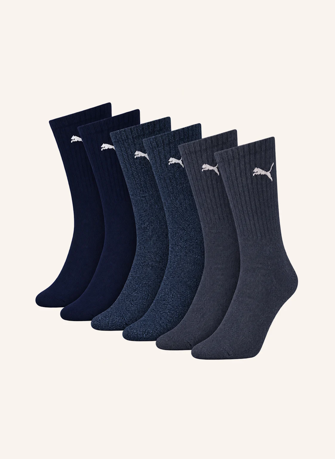 PUMA Sportsocken REGULAR CREW 6-PACK