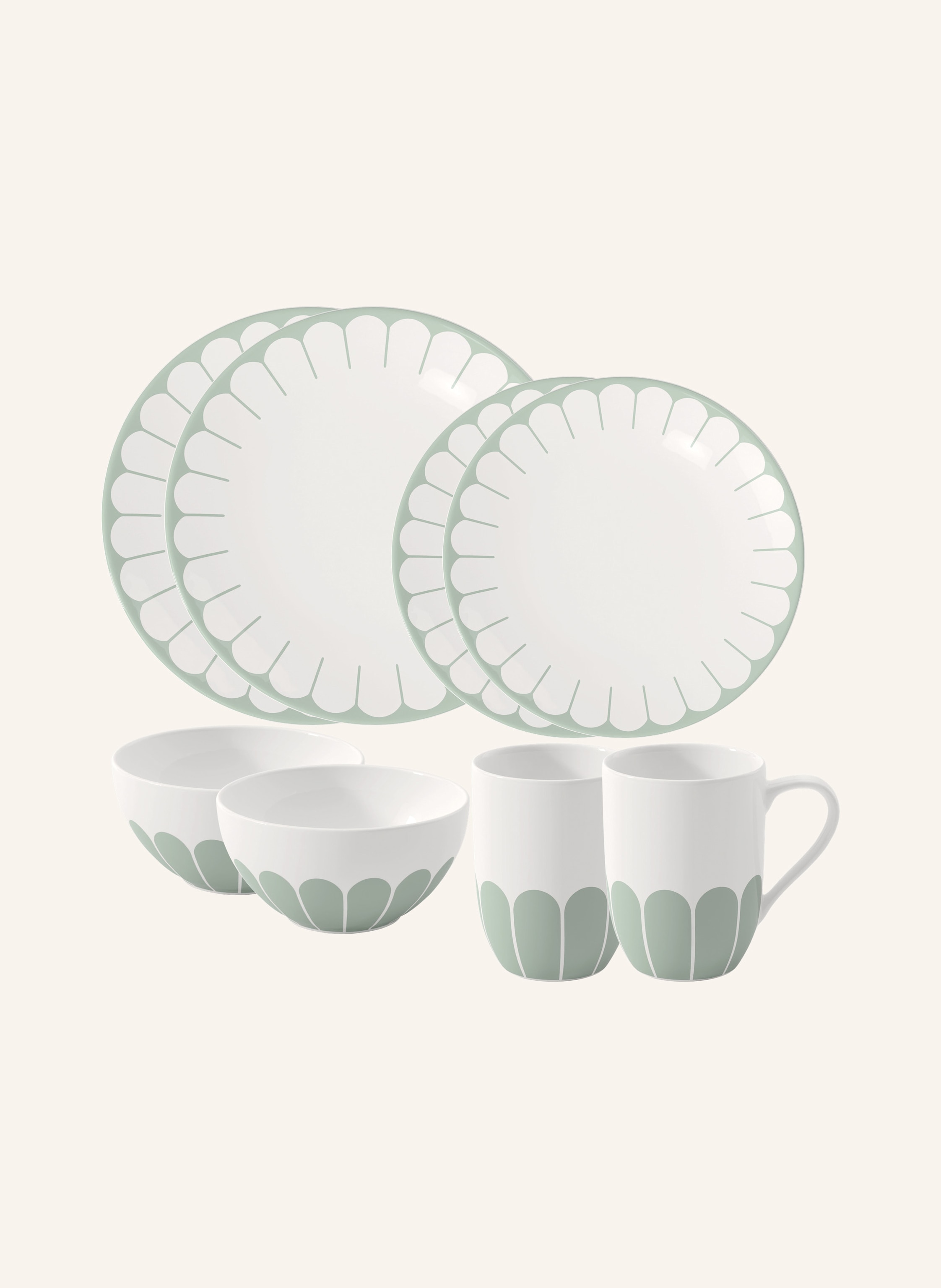 Villeroy & Boch Starter-Set 8tlg. FLEUR VERT