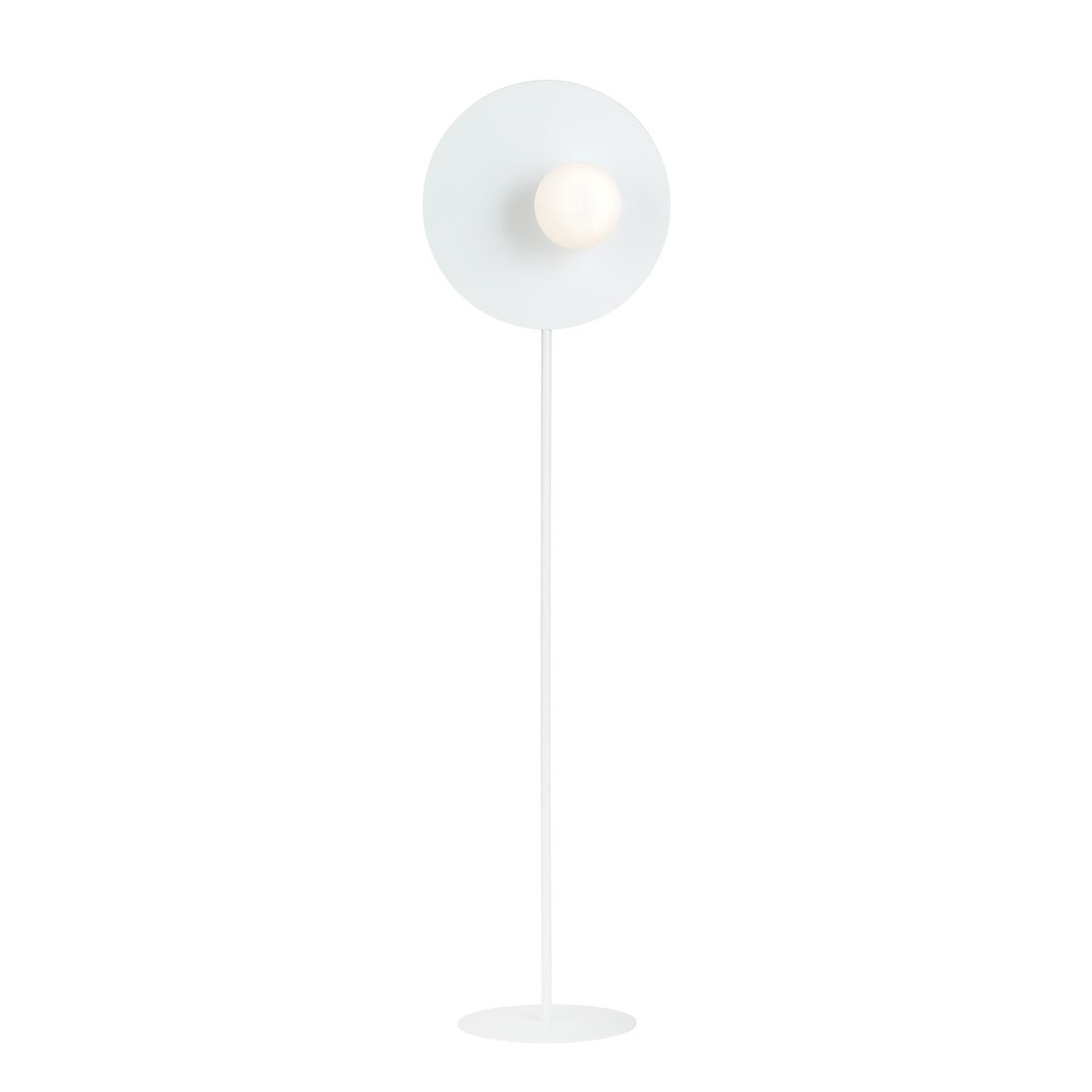 Lampa Podłogowa Oslo Lp White/Opal