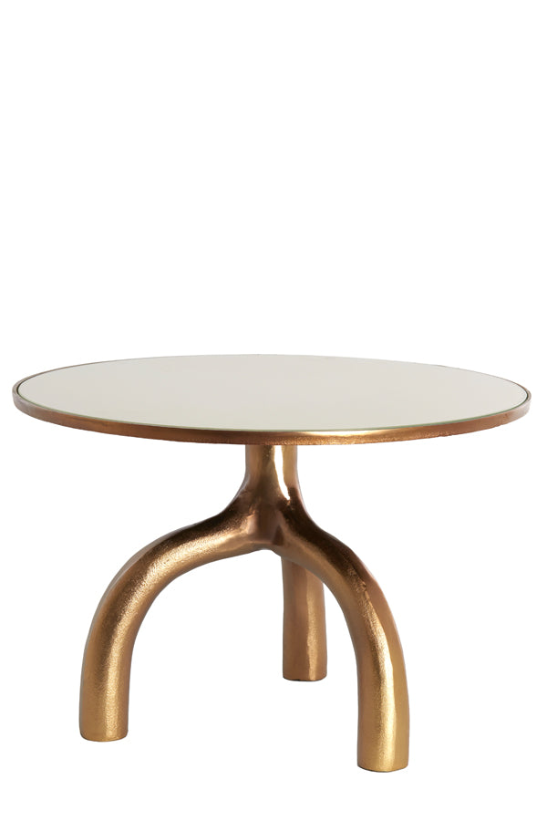 Light & Living salontafel MELLO - Ø65x44cm - bruin