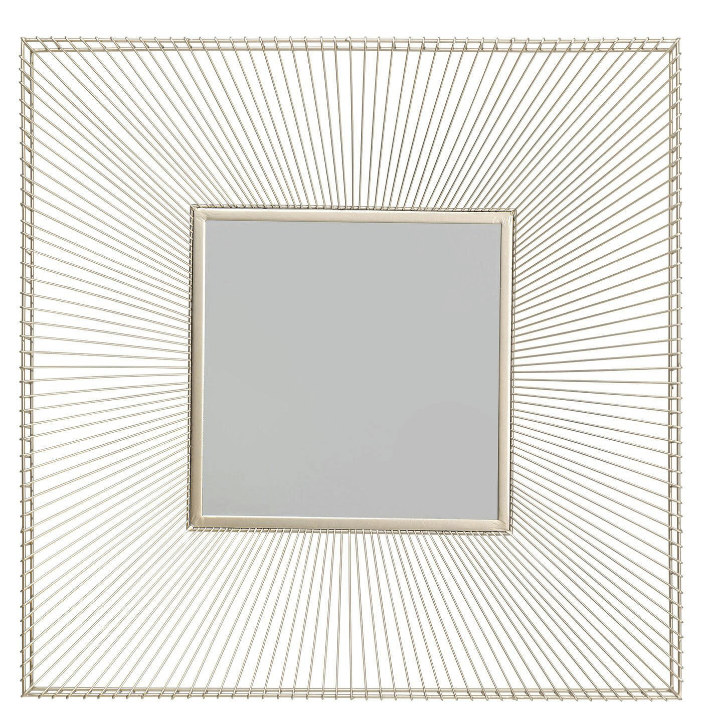 DIMENSION - Miroir Dimension carré 91x91cm champagne Kare Design