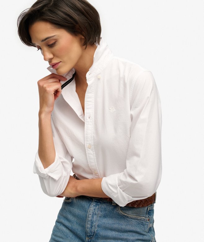 Slim Oxford Button Down Long Sleeve Shirt