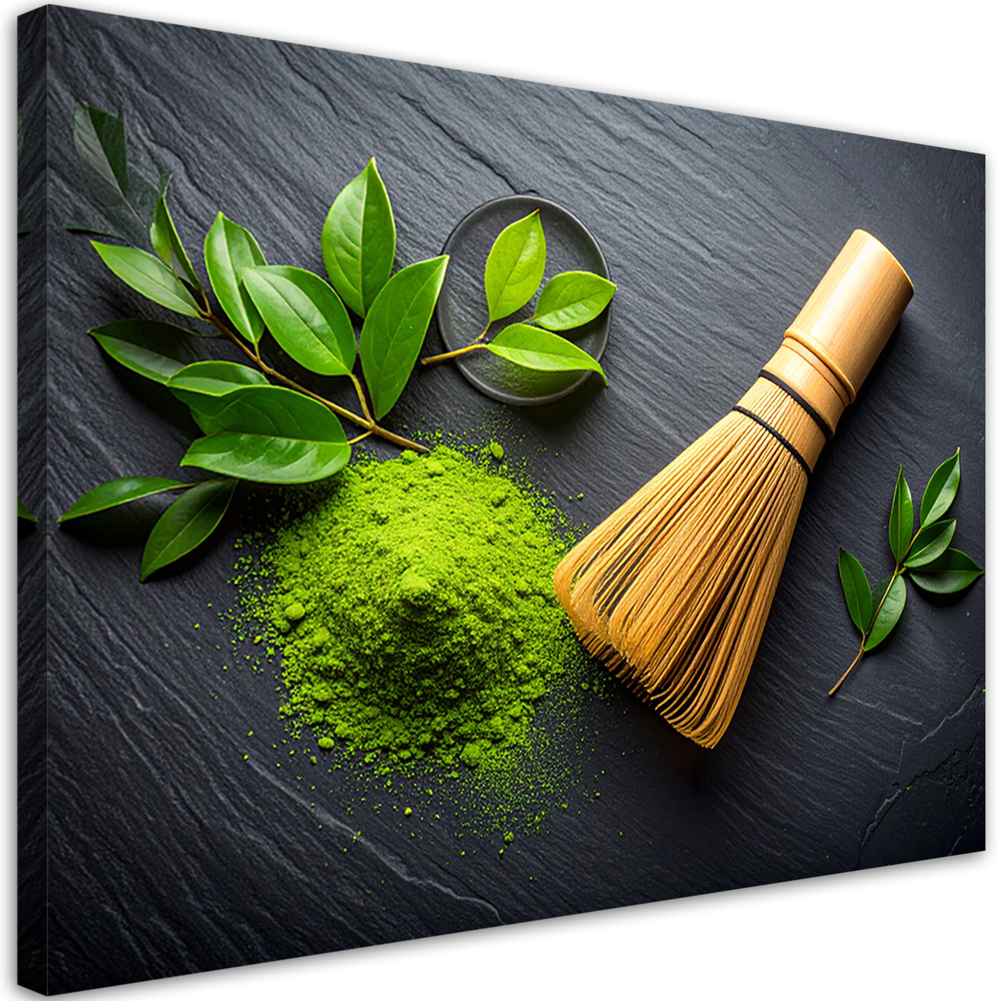 Obraz do kuchni baru, Matcha Zielona Herbata 30x20