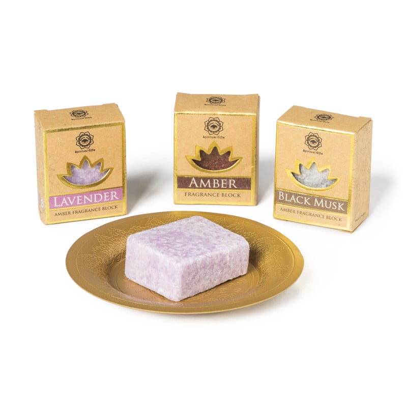 Amber schaaltje boho - metaal - &Oslash;10.5x1 cm