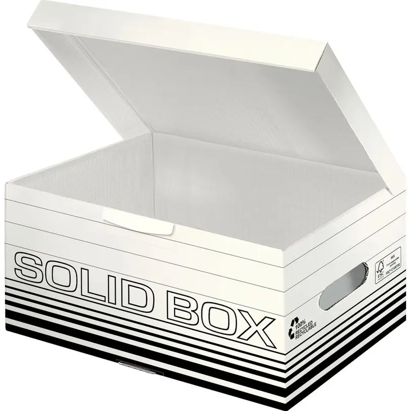 Aufbewahrungsbox 10er-Set Solid Box S