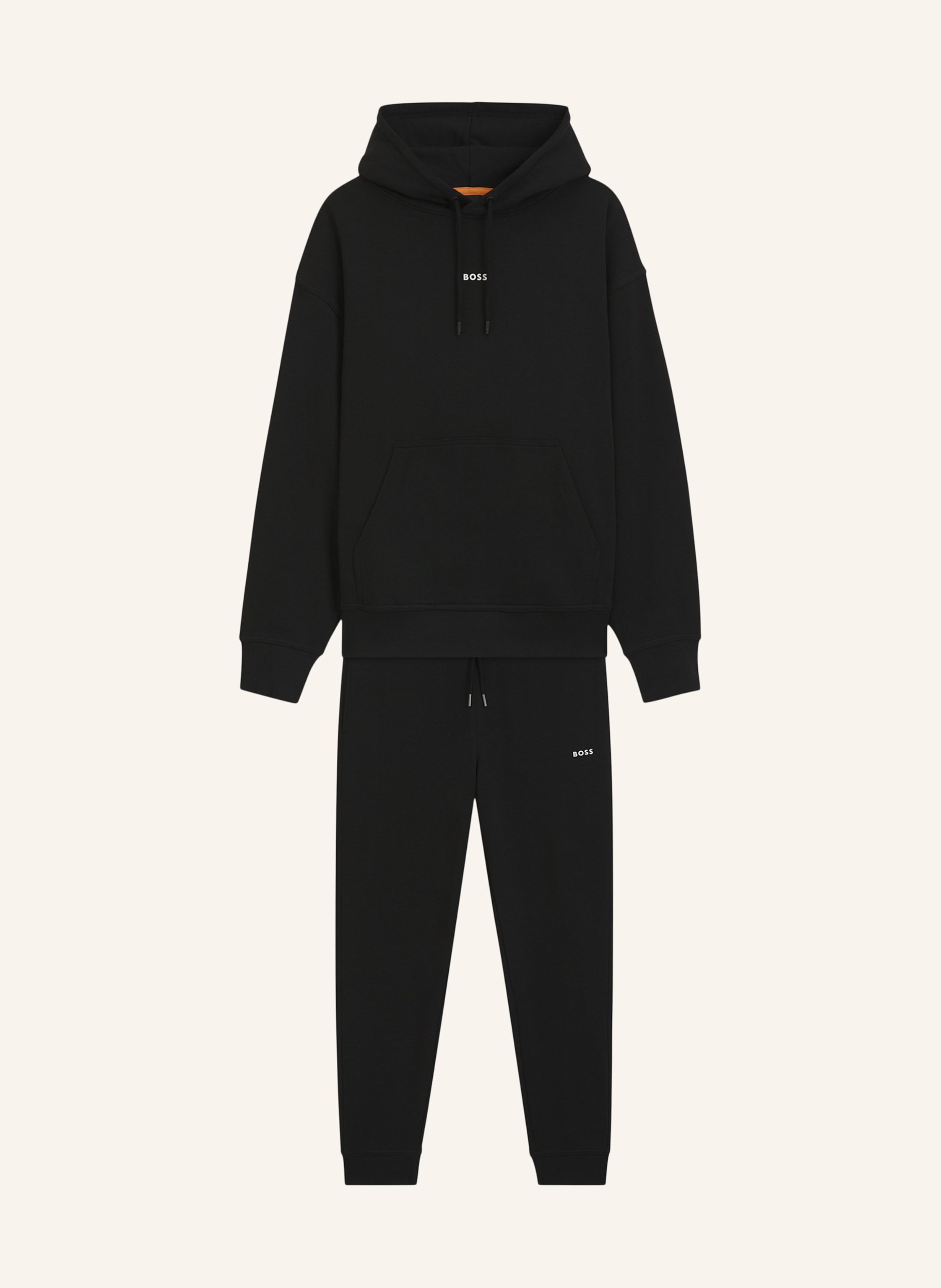 BOSS Sweatshirt TRACKSUITWESMALLHOOD Regular Fit