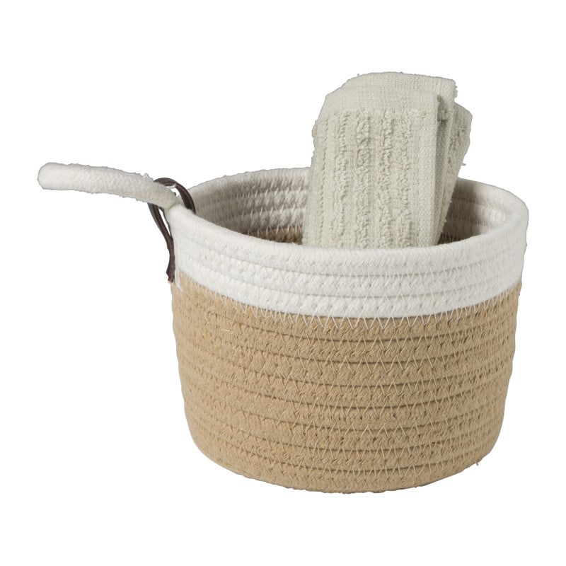 Mand met clip Mick - &Oslash;15x11 cm