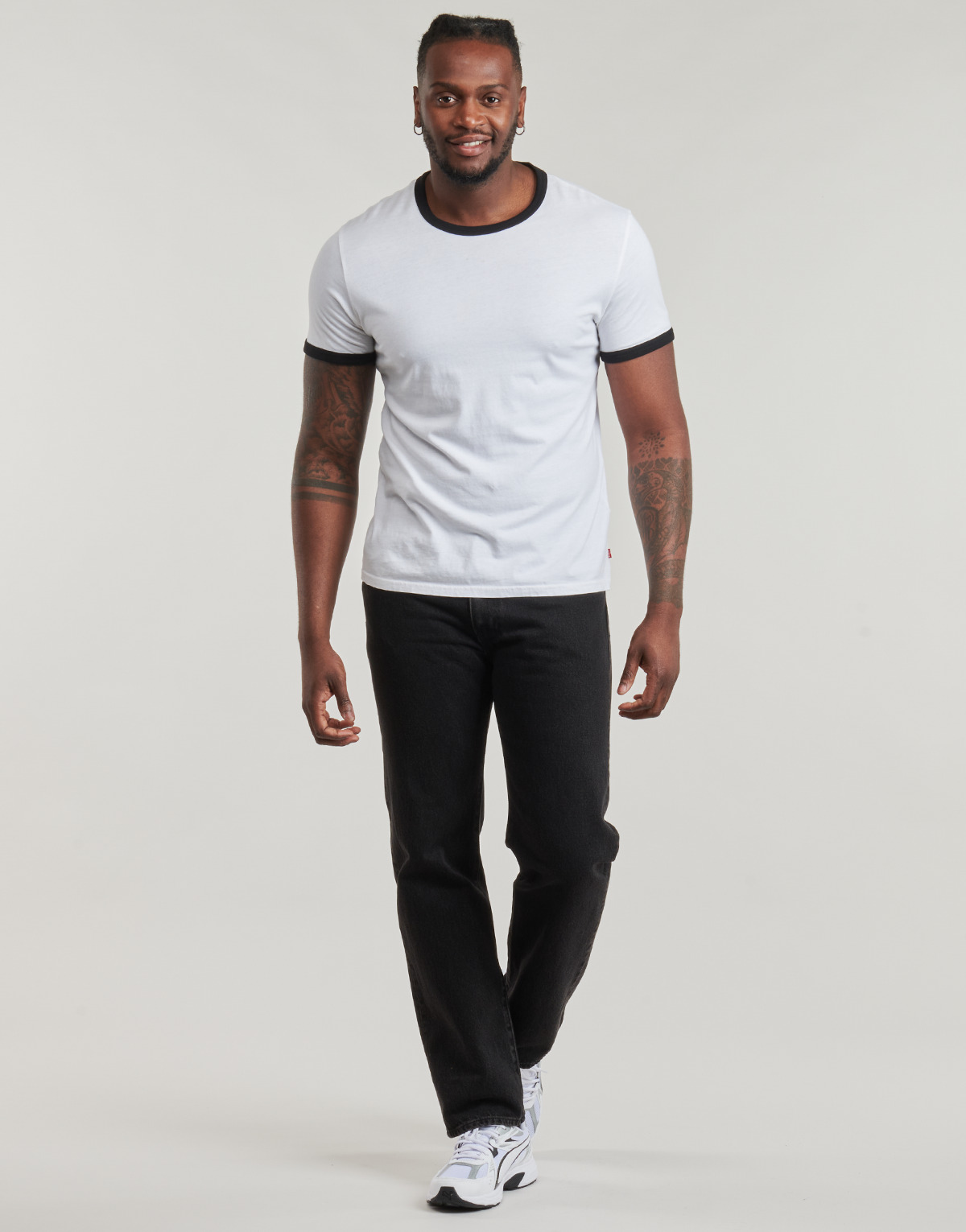 Levi's - 555® RELAXED STRAIGHT - Black