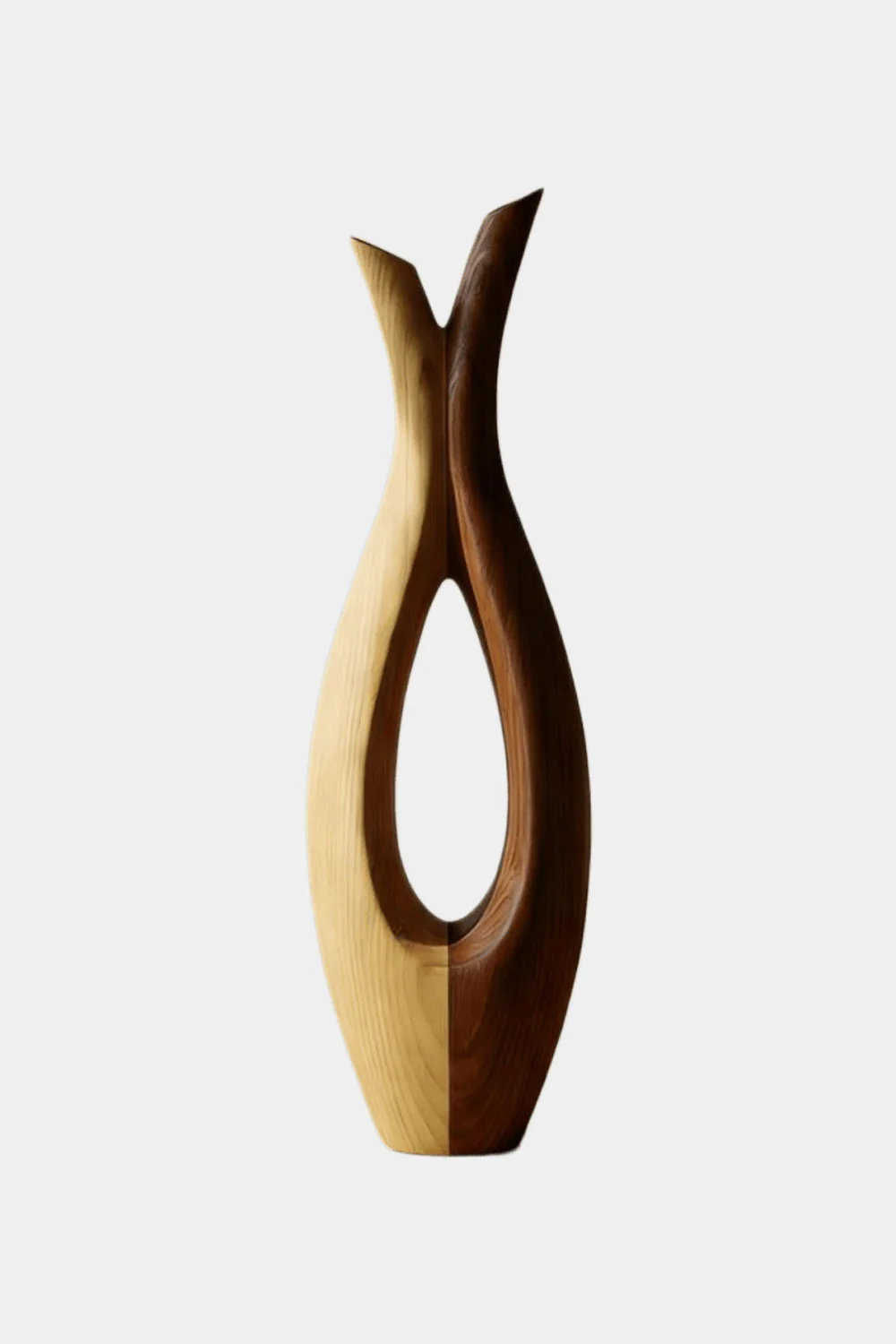 Vase Wood Sculpture #WG058
