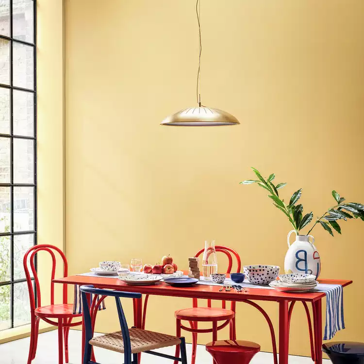 Habitat 60 Tam Tam Plastic Stool - Red