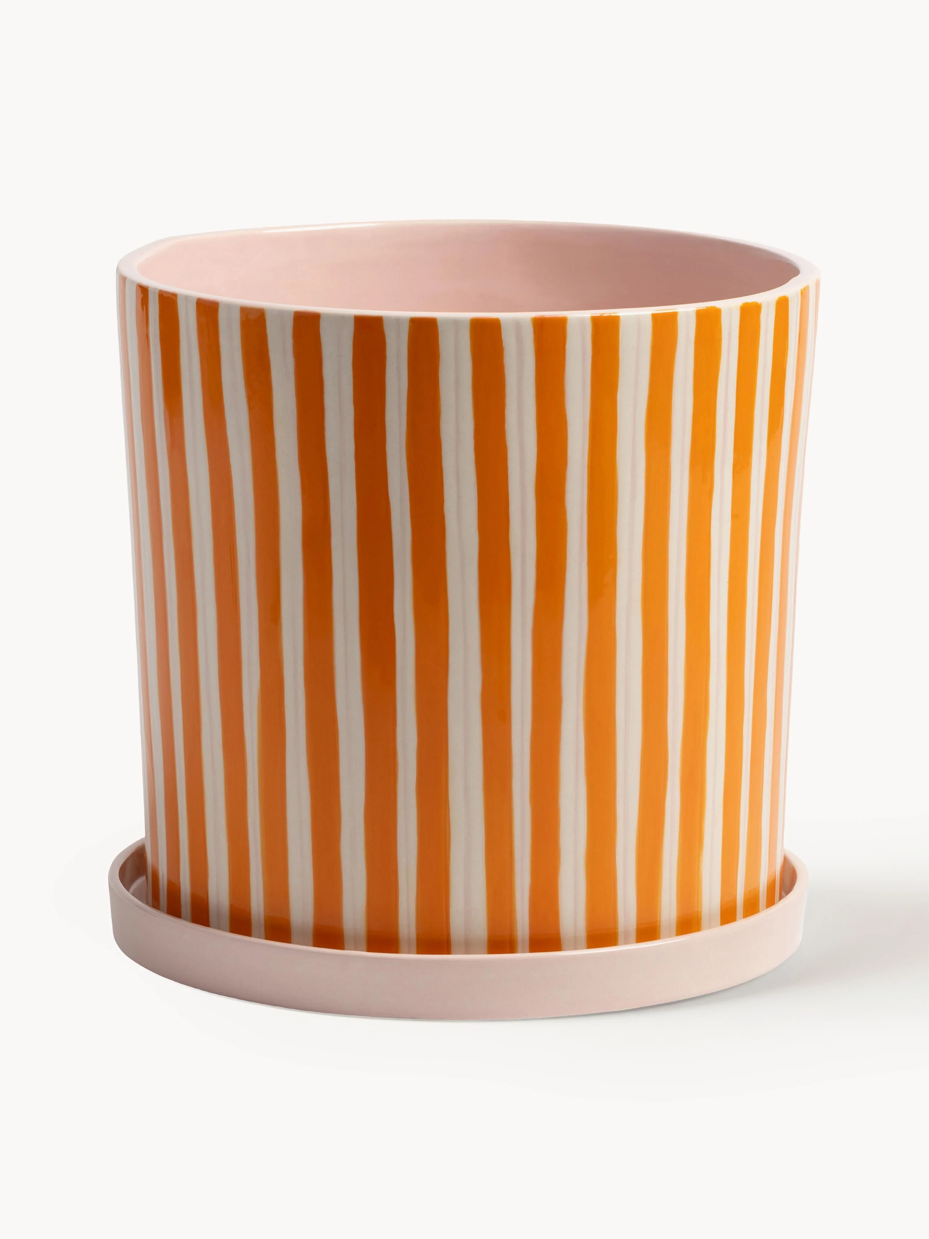 Handbemalter Porzellan-Blumentopf Ray