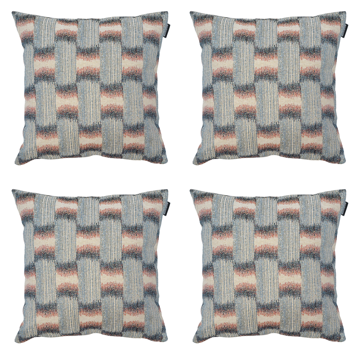 Madison sierkussen Madison Home - multikleur - 45x45x10cm - set van 4