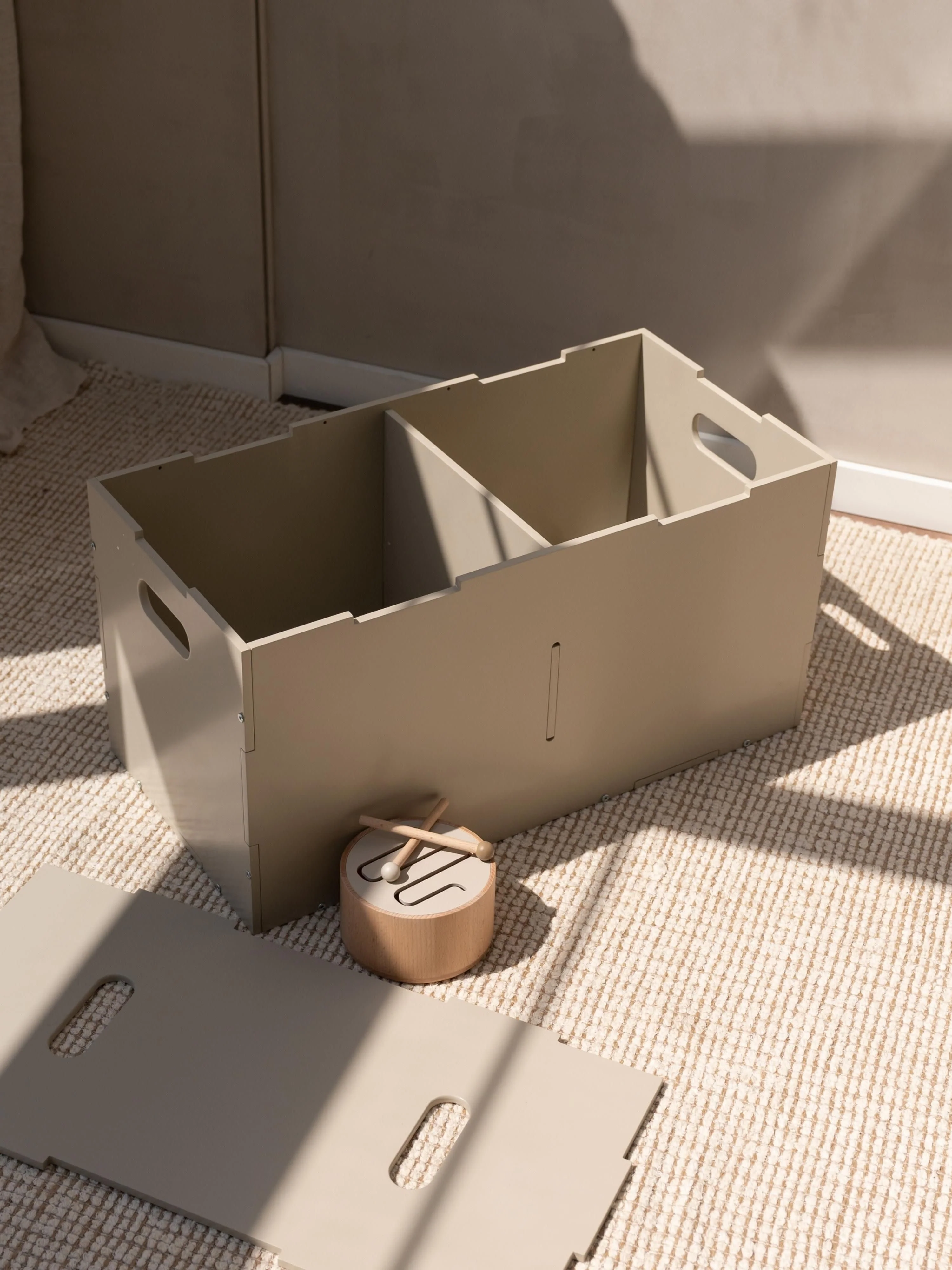 Holz-Aufbewahrungsbox Cube