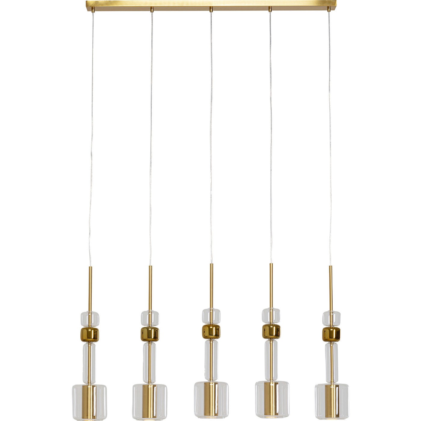 Kare Design Hanglamp Candy Bar 103cm goud
