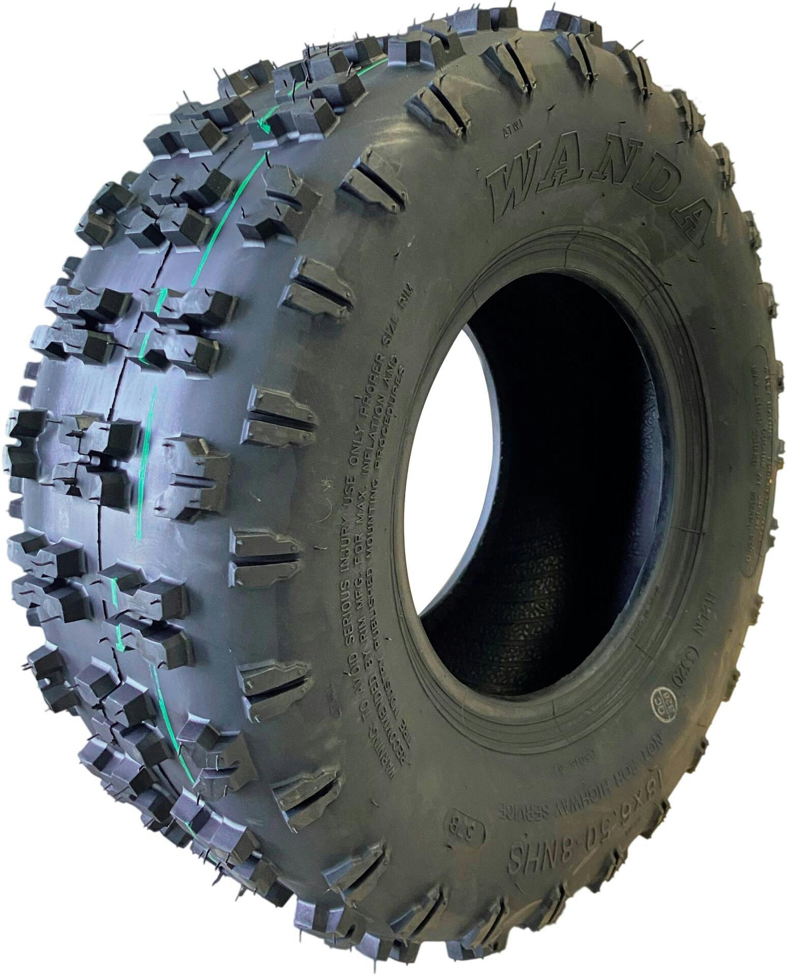 Hi-Run Snowblower Tire, 4.10-6 2PR