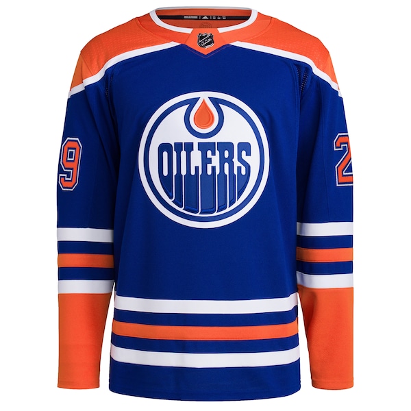Leon Draisaitl Edmonton Oilers adidas Home Primegreen Authentic Player Jersey - Royal