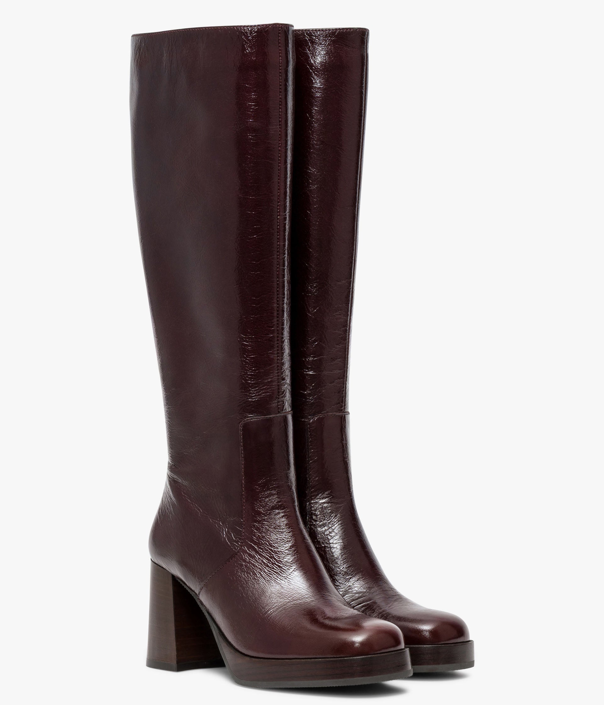 Botte Florence acajou M
