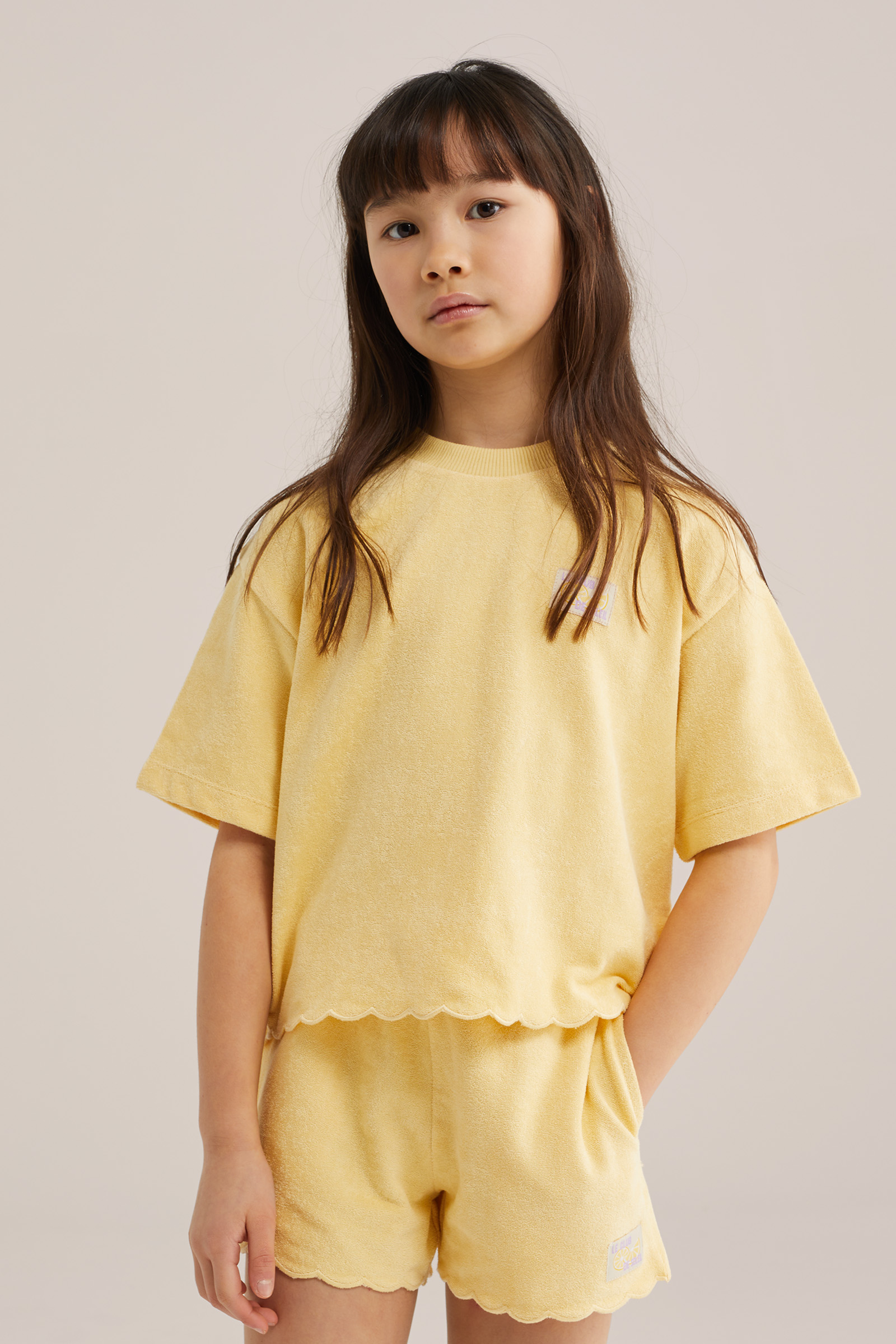 Meisjes sweater van badstof