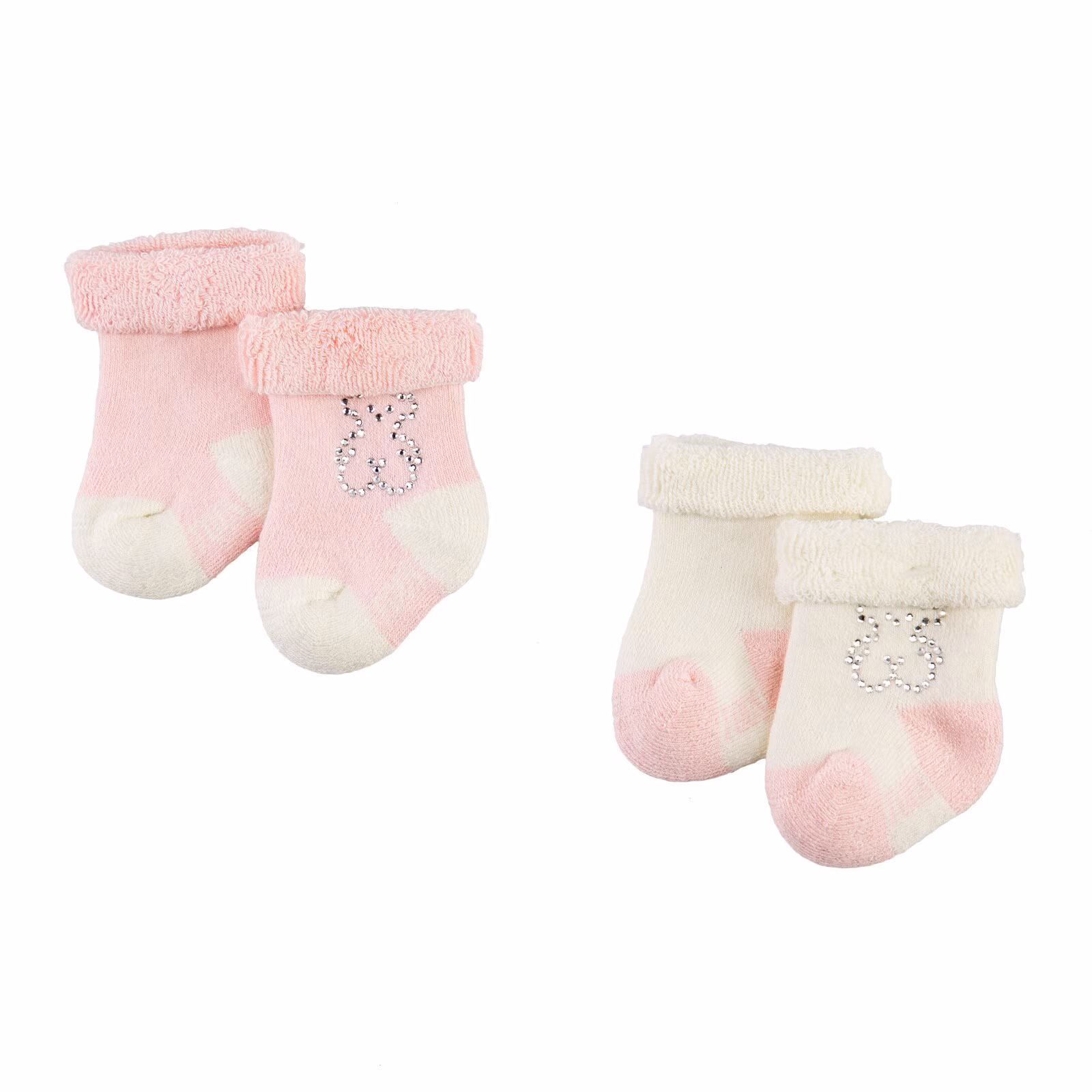 Set calcetines Oso Strass Sweet Socks Rosa
