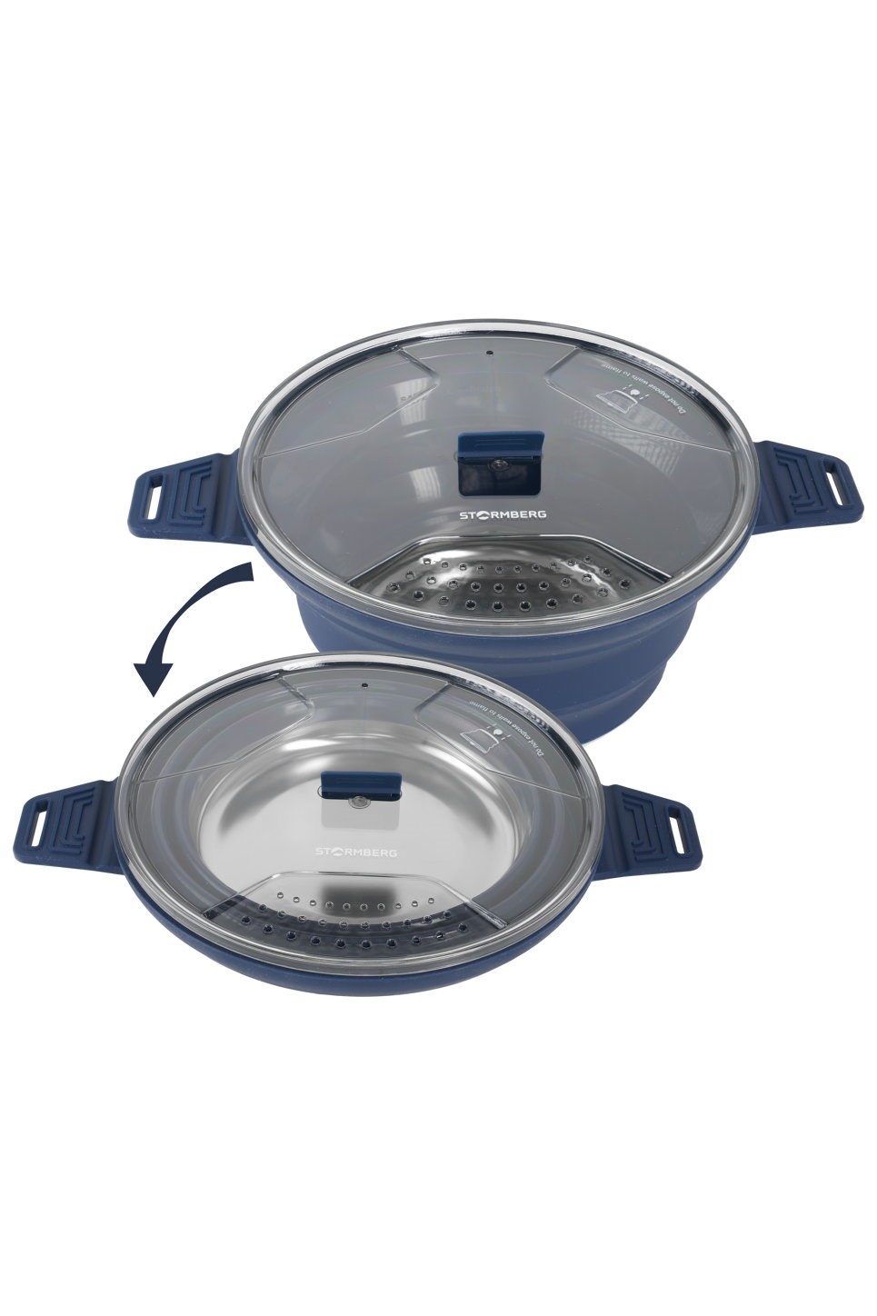 Nupen sammenleggbar kjele 2,5 L