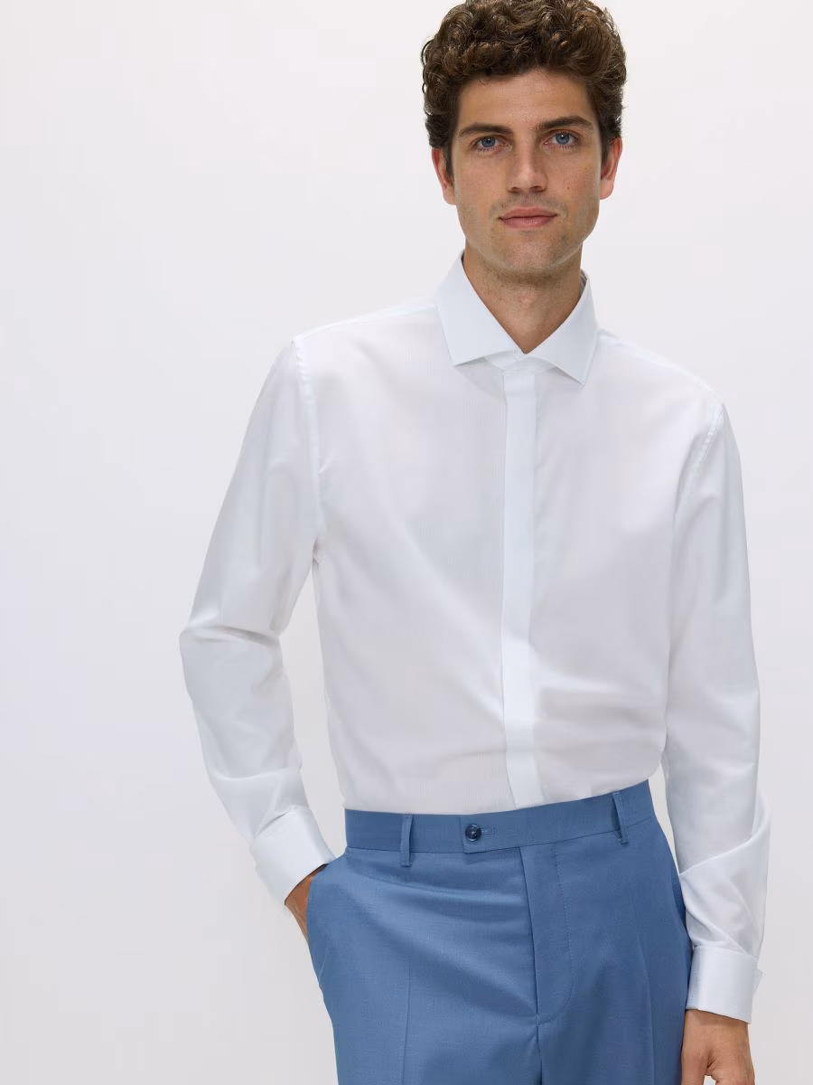 Slim Fit Cotton Rich Shirt