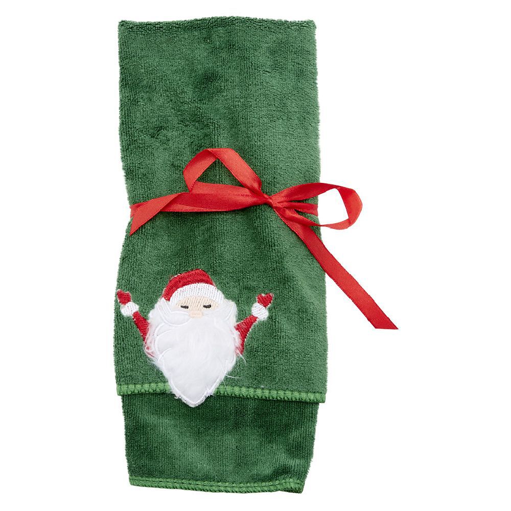 Serviette en tissu motif No&euml;l 50x30cm (4 modèles)