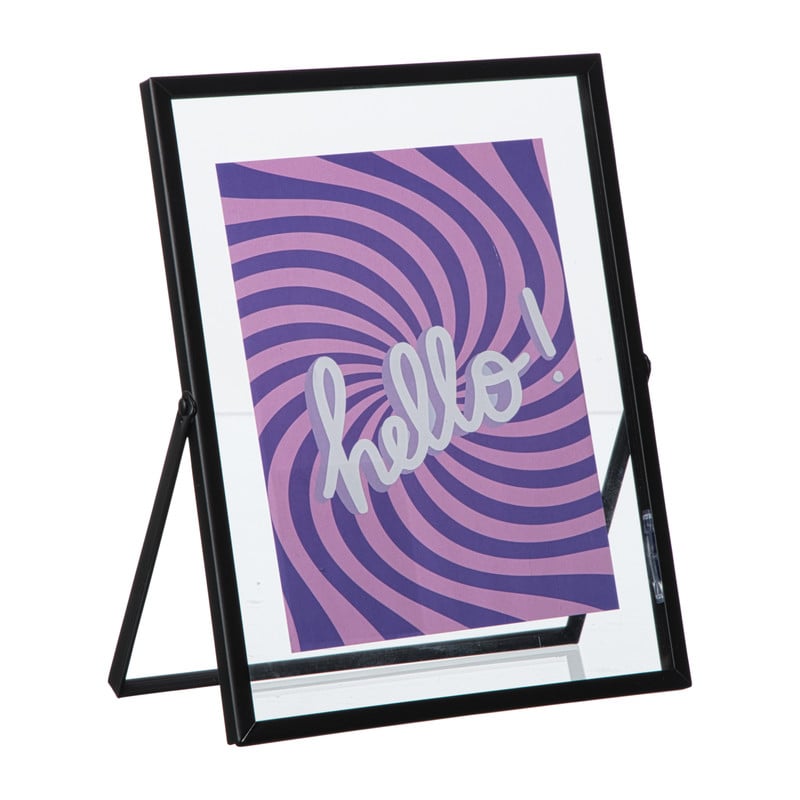 Fotolijst staand - zwart - 18x23 cm