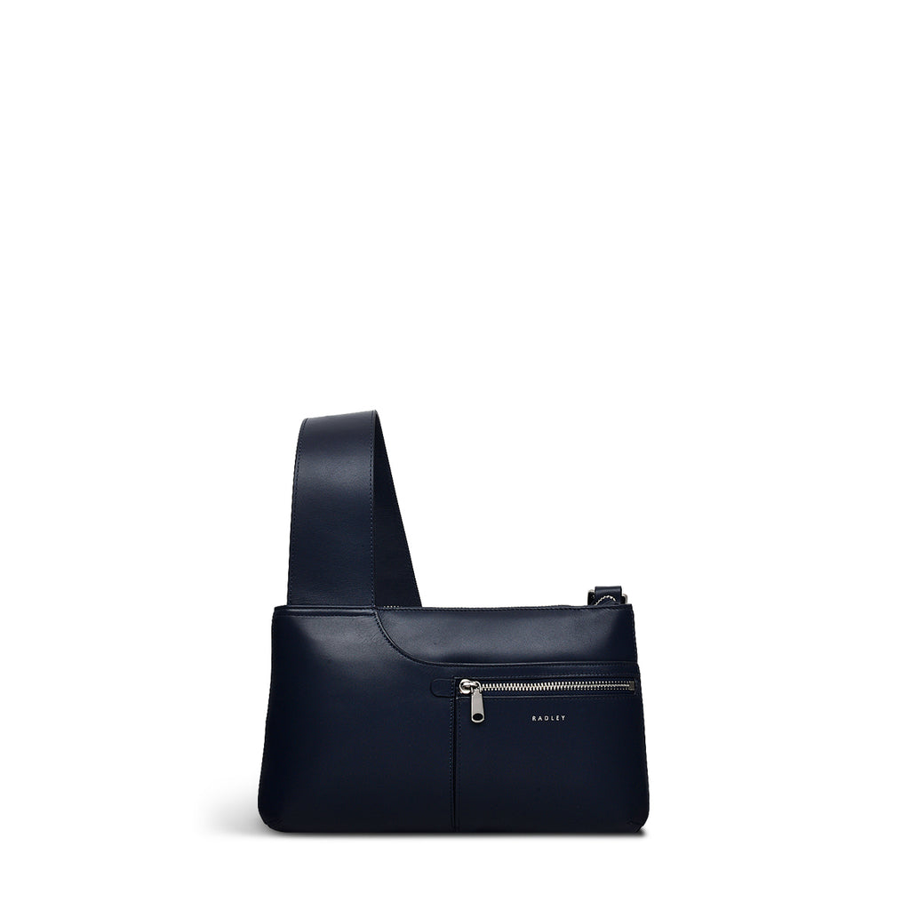 Pockets Small Ziptop Cross Body Bag - RHB18102