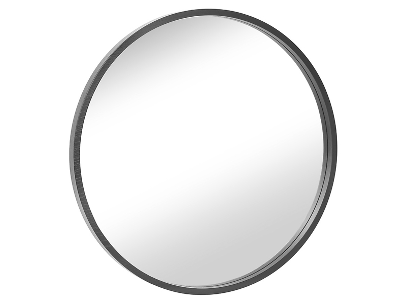 Lustro ścienne w ramie Circle 62 cm okrągłe czarne