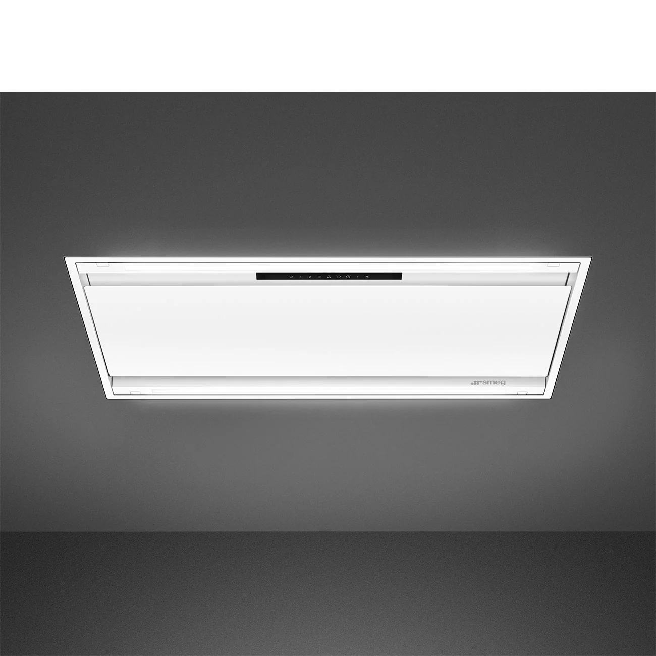 90cm Ceiling Auto-Vent 2.0 Hood Matte White