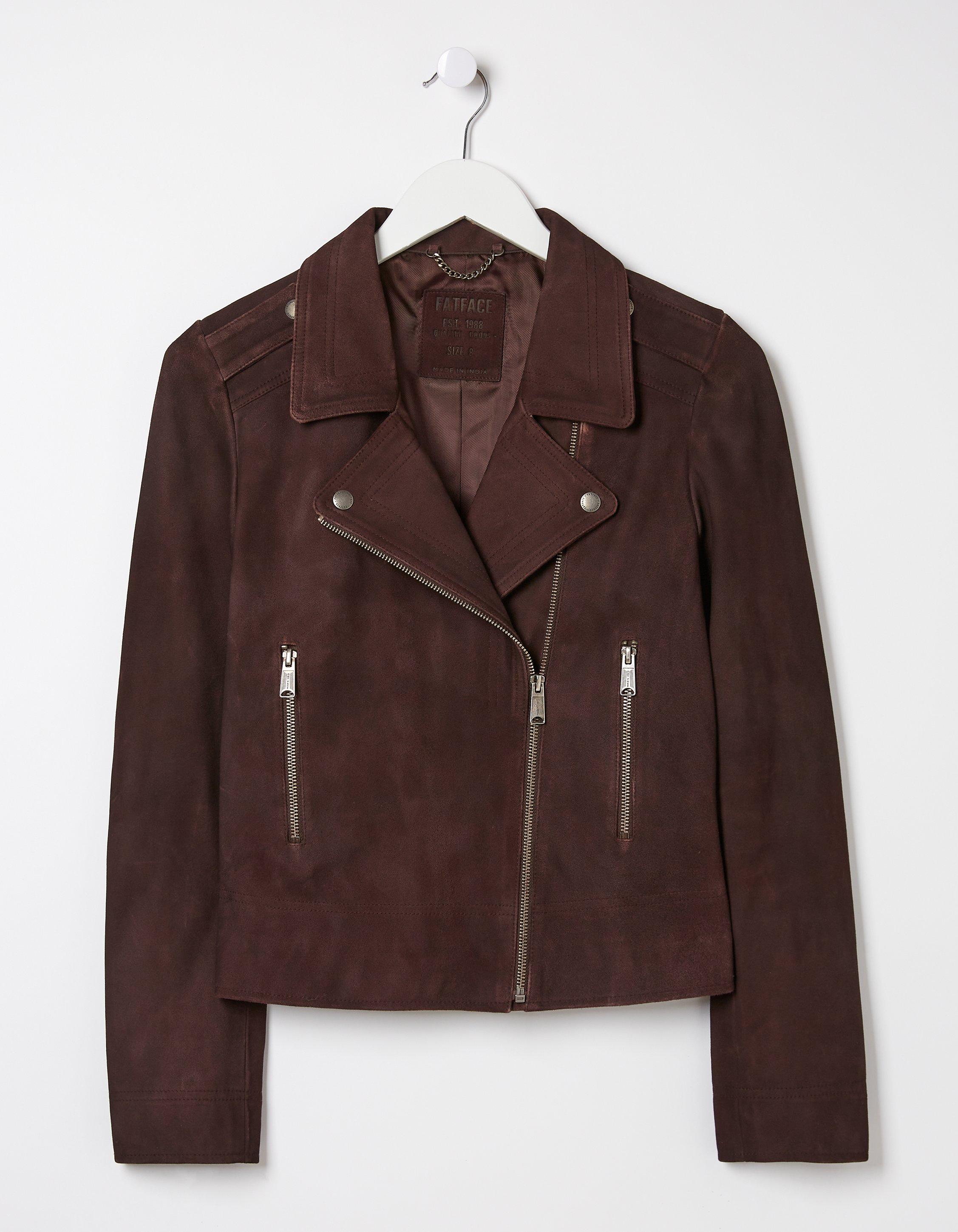 Suzie Suede Biker Jacket