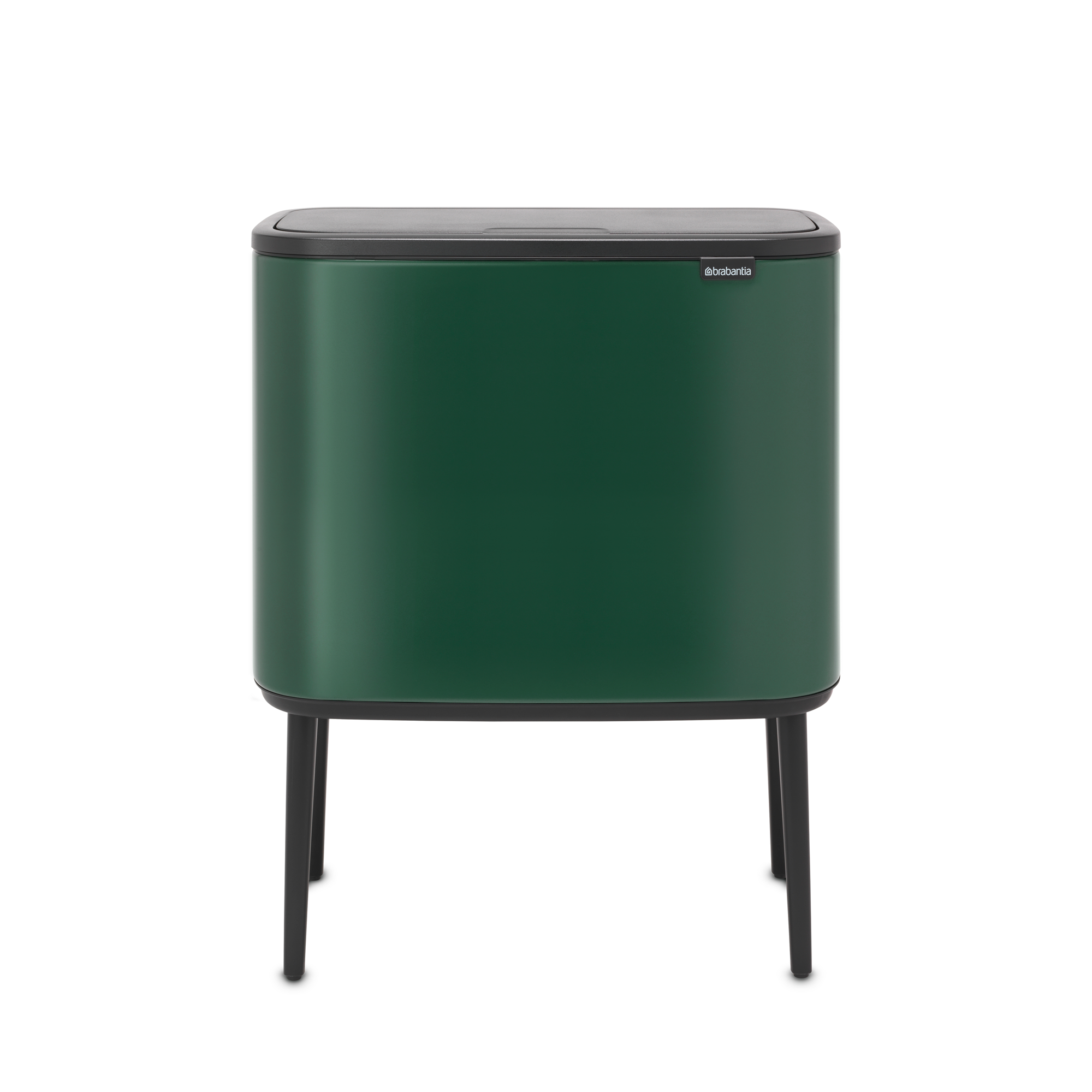Brabantia Bo Touch Bin, met 3 binnenemmers, 3 x 11 liter - Pine Green