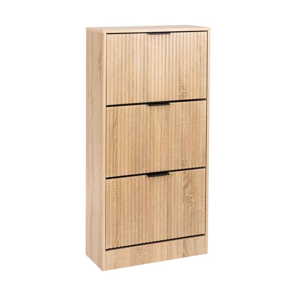 Sapateira Com 3 Gavetas LINE natural 120cm