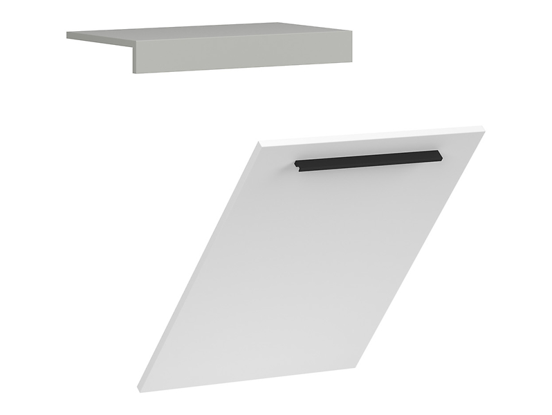 Front zmywarki Milino 45 cm biały alpejski