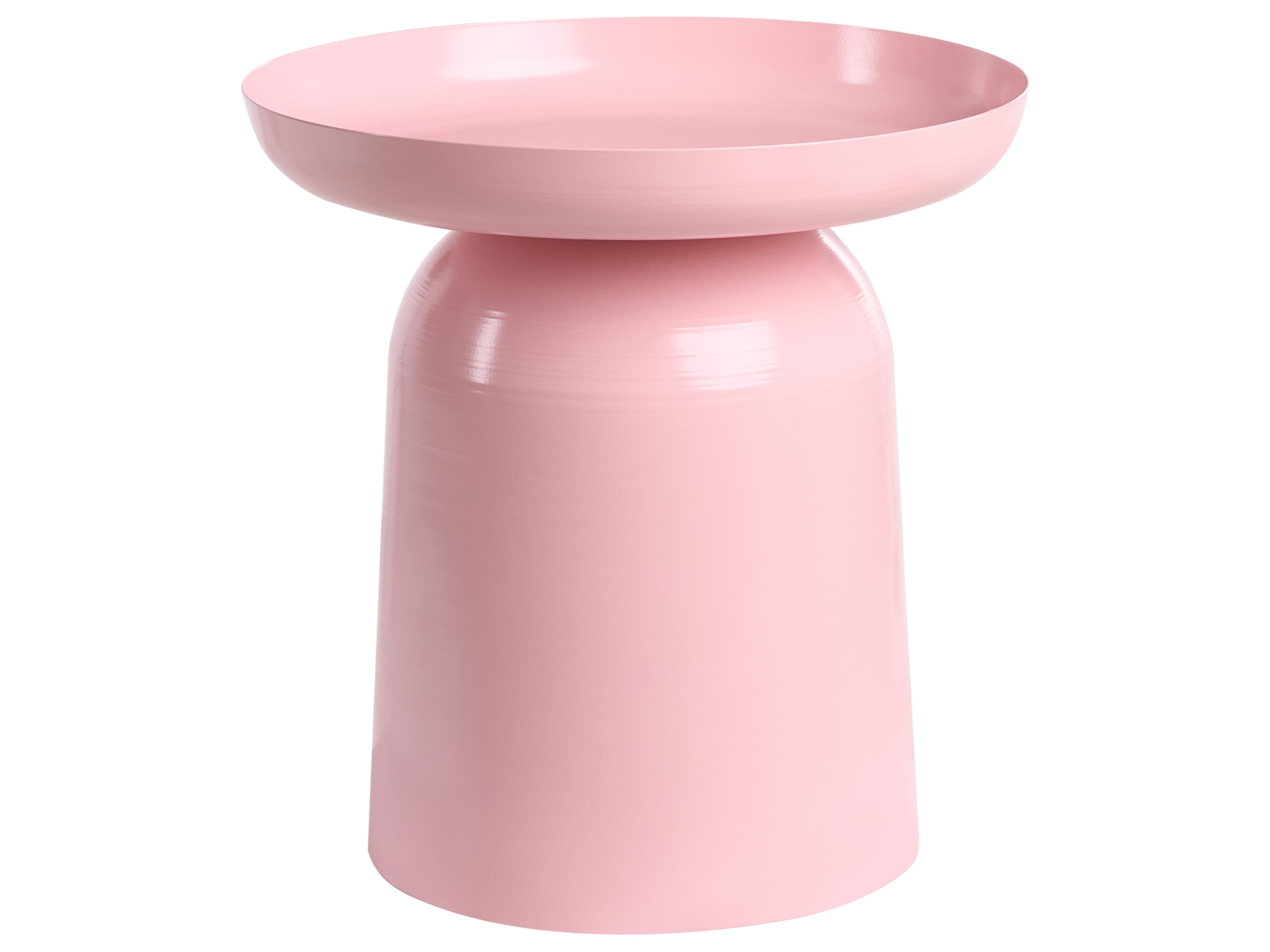 Coffee Table TORRENS Metal Pastel Pink