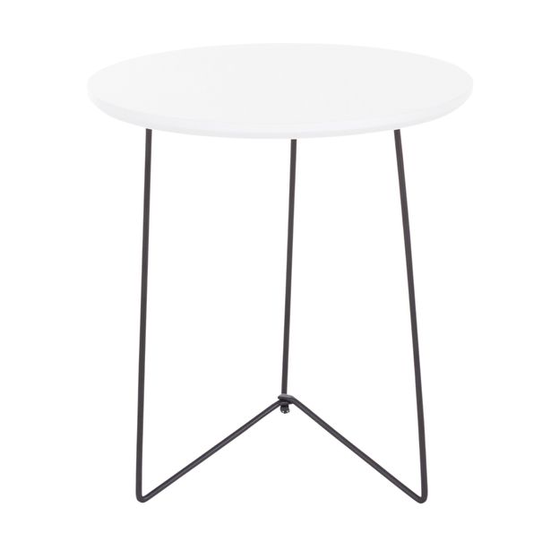 MESA LATERAL REDONDA 42 CM PIRLO