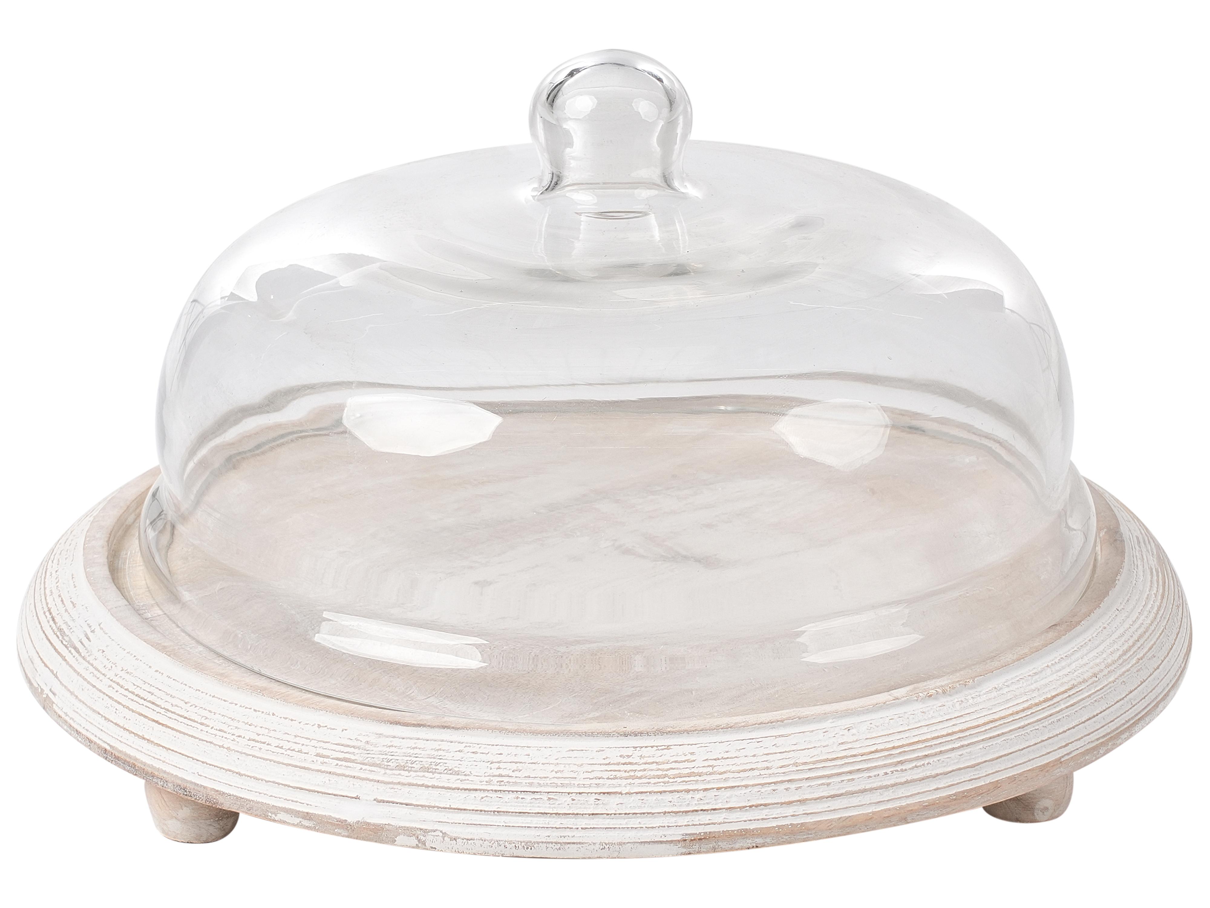 Cake Stand ZAGAZIG Mango Wood Light Brown